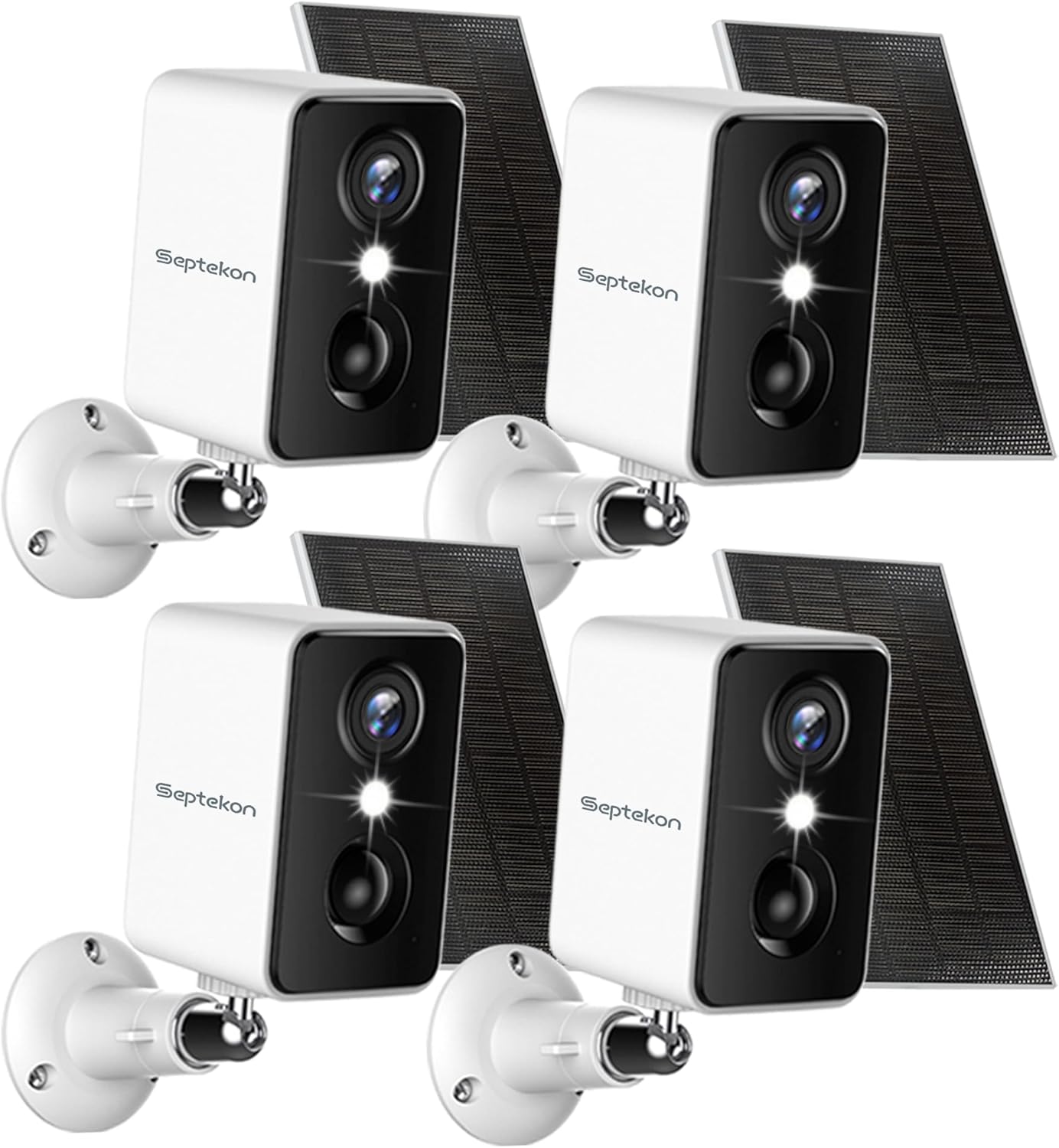 2K Security Cameras Wireless Outdoor with Solar Power and Night Vision