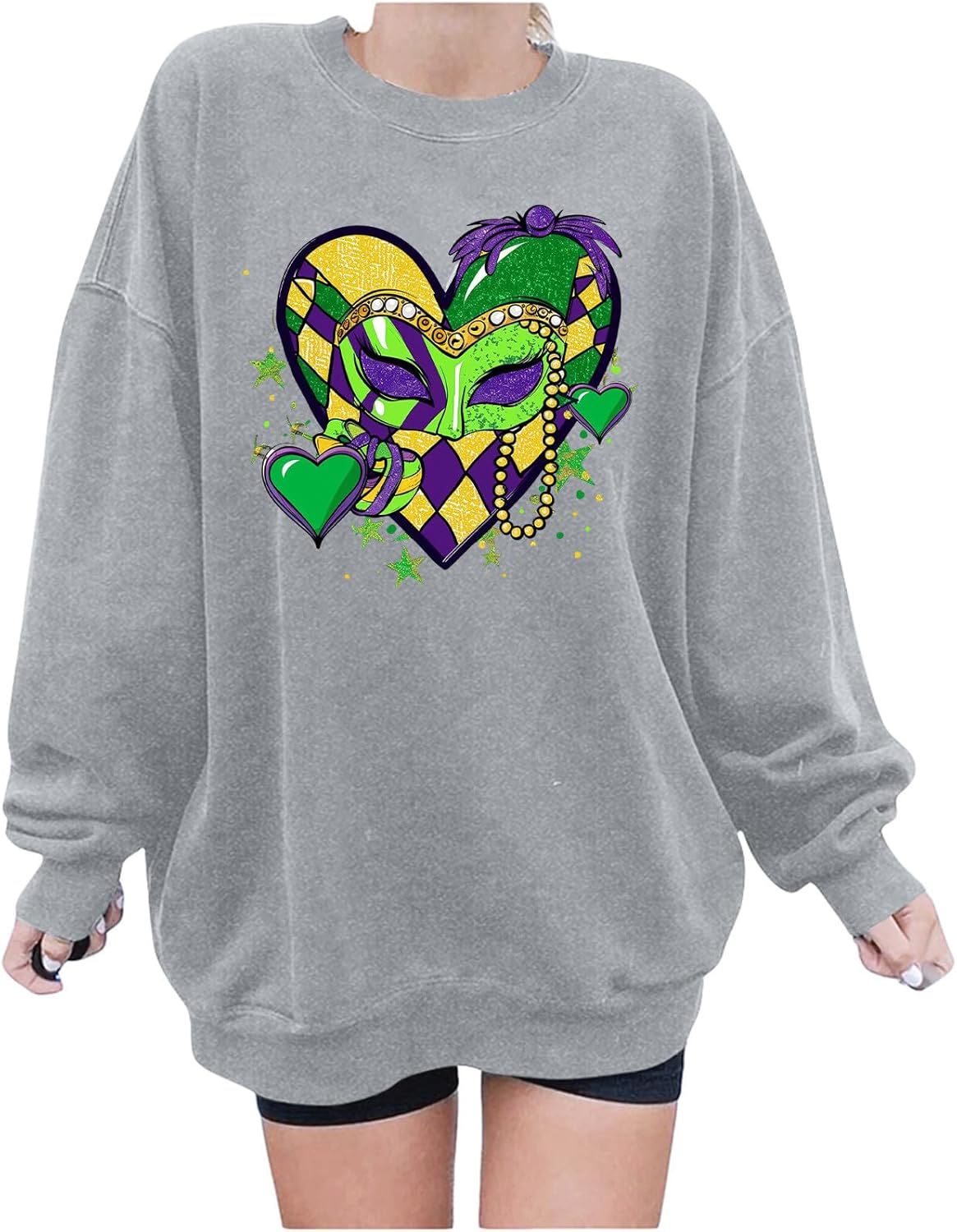 Mardi Gras Party Fun Sweatshirt