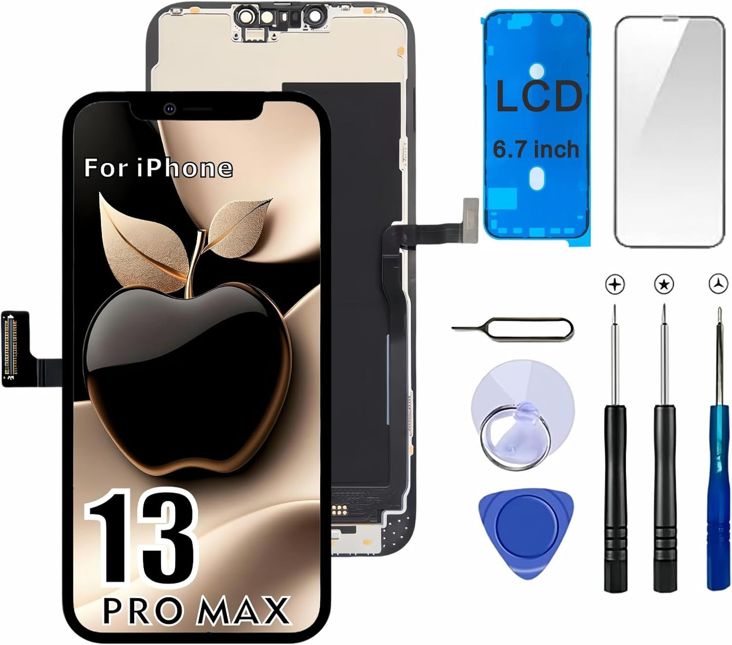ZTR iPhone 13 Pro Max Screen Replacement with 3D Touch LCD
