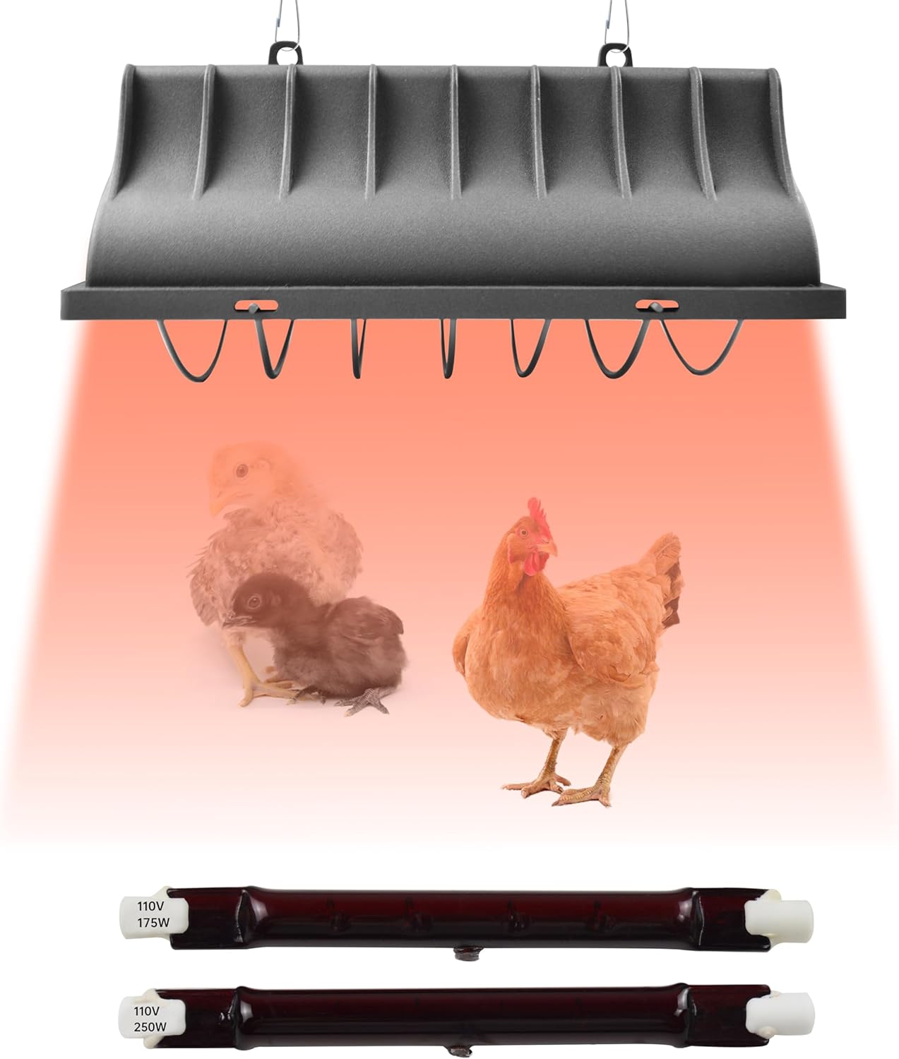 JUSONEY Adjustable Chicken Coop Heater