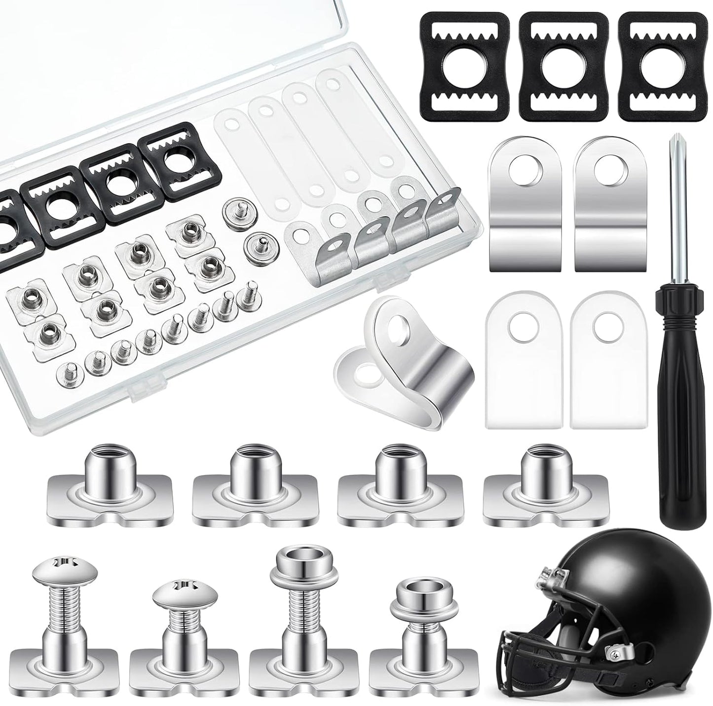Dunzy Football Helmet Repair Kit - Easy DIY Helmet Maintenance
