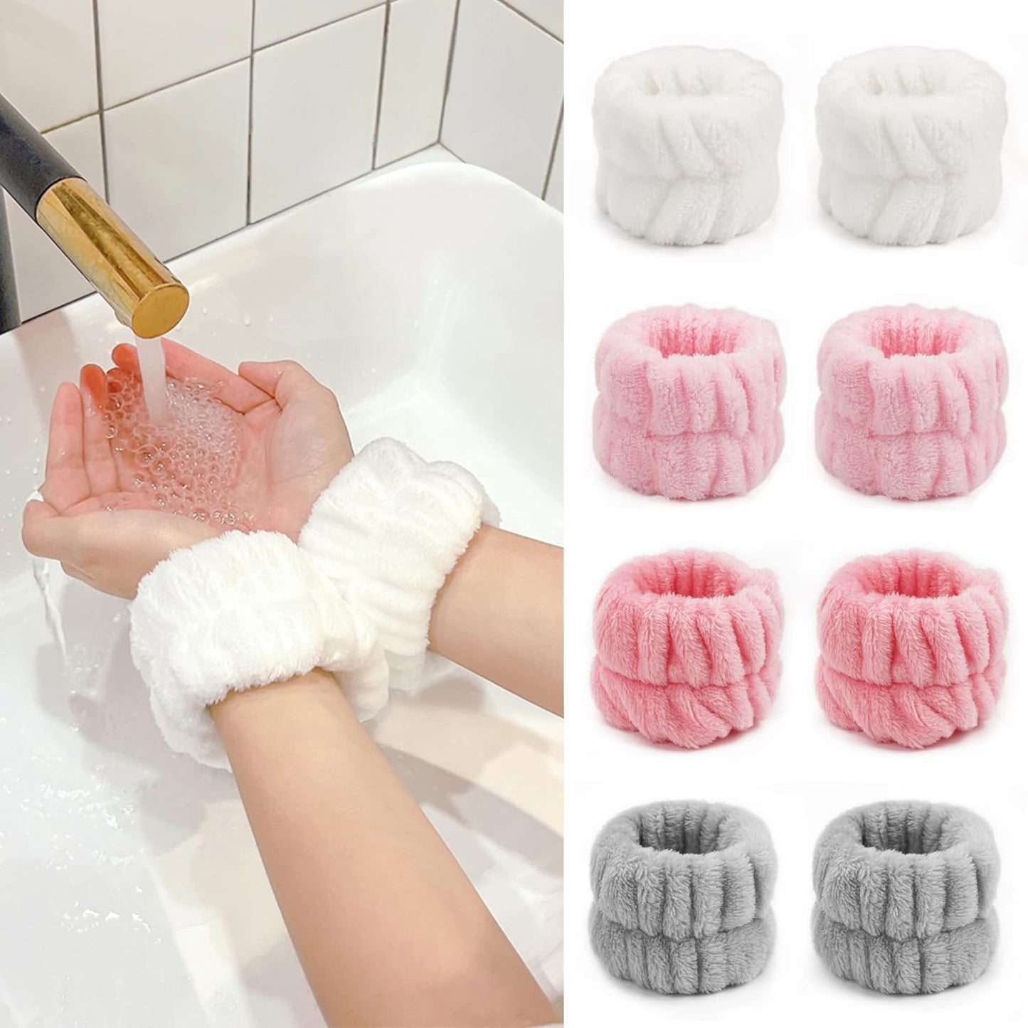 No-Drip Makeup & Skincare Wristbands by Ayesha