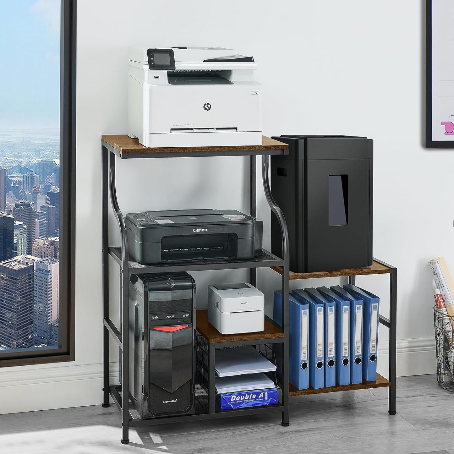 3 Tier Printer Stand for Home Office Organization