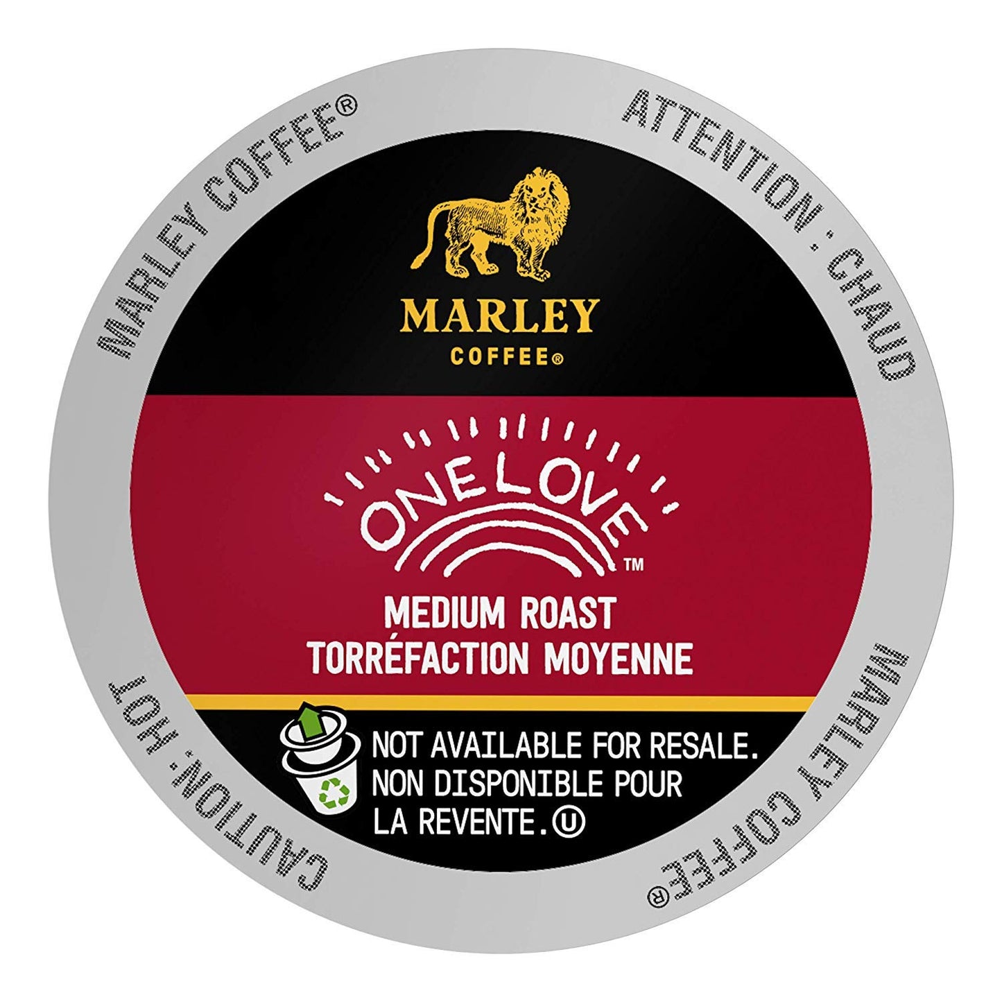 Marley Coffee One Love Single Serve RealCup for Coffee Lovers