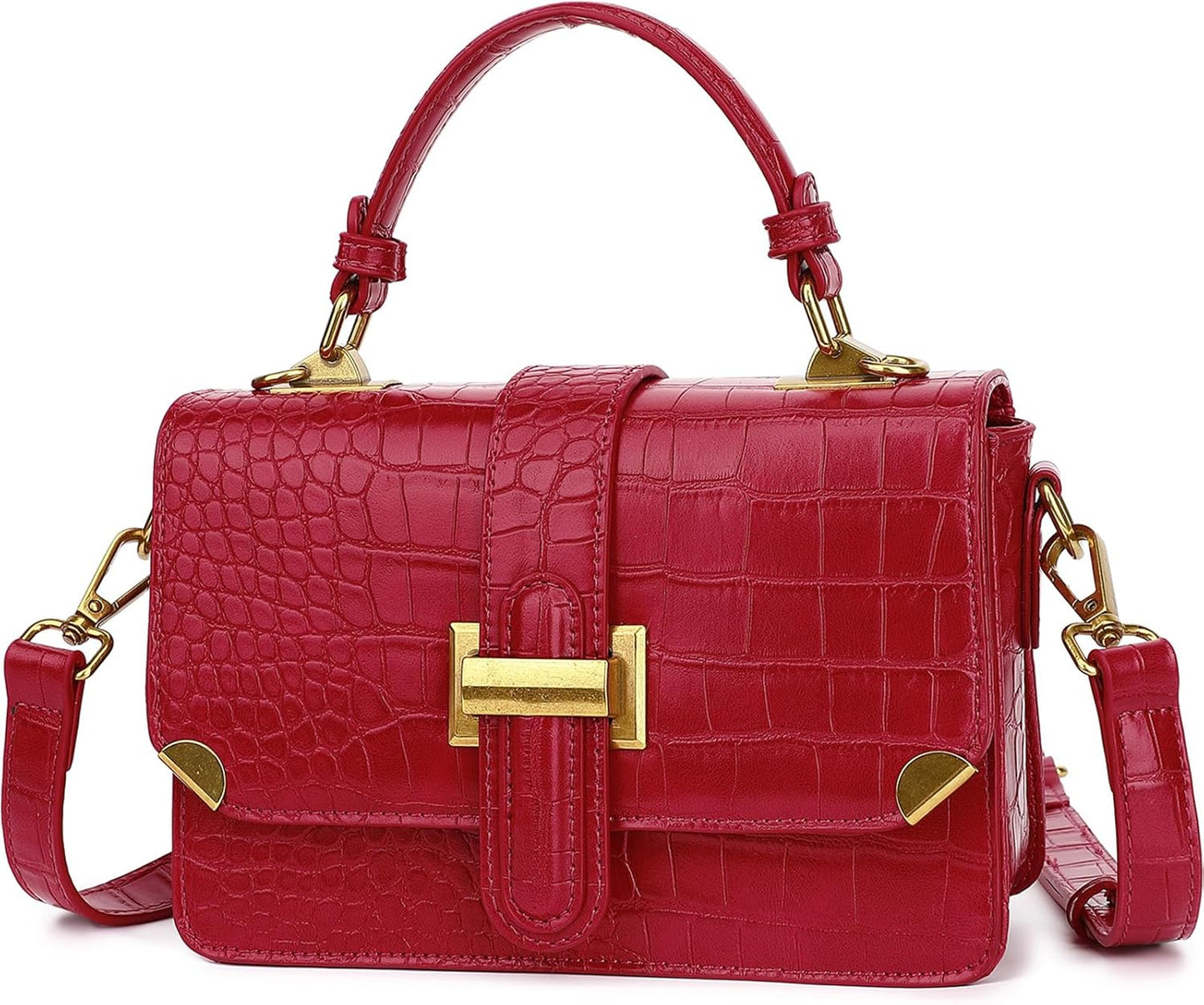 Classy Women's Small Crossbody Purse with Adjustable Straps