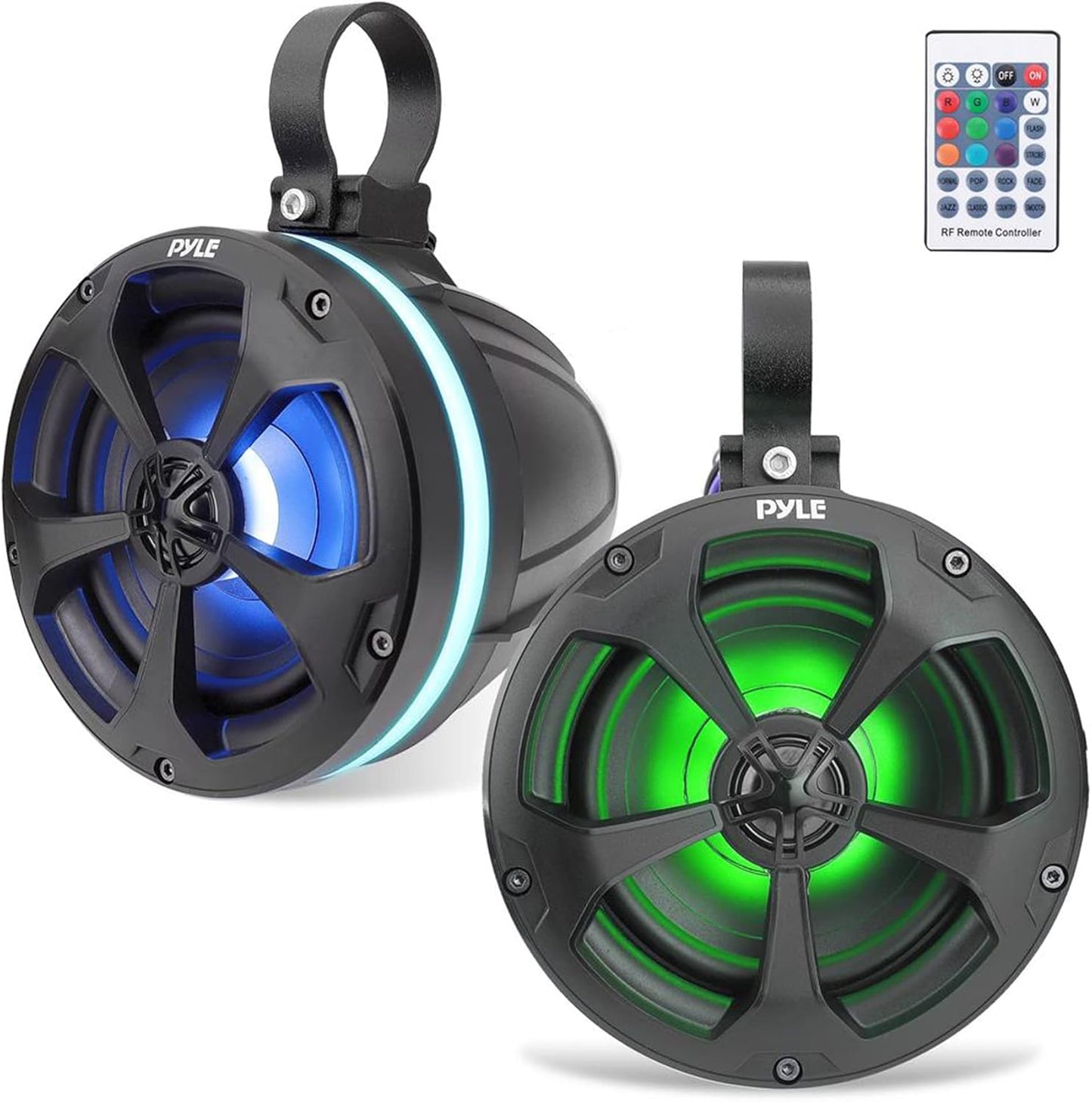1000W Waterproof RGB Off-Road Speakers - PLUTV55BTR