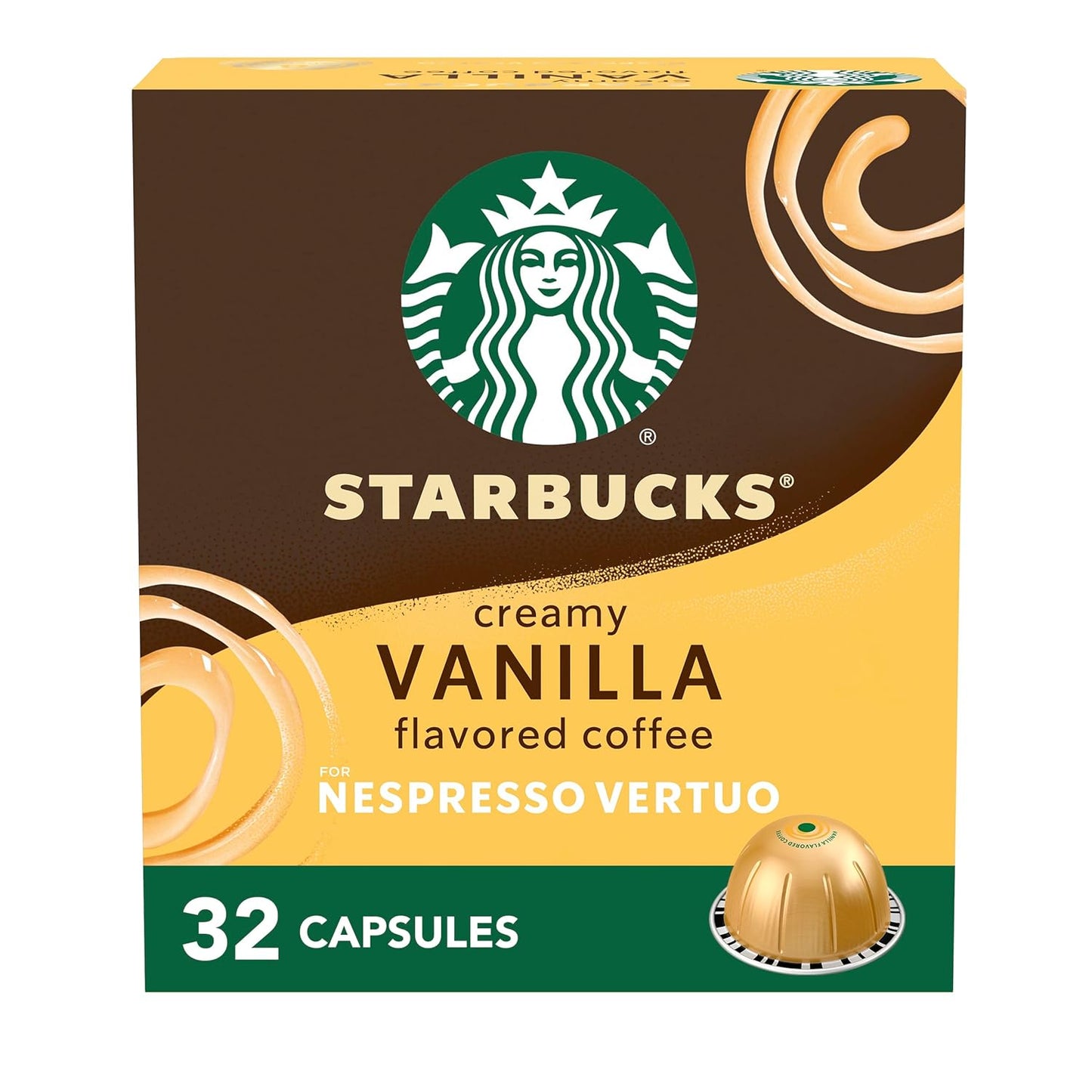 Vanilla Bliss: Starbucks Nespresso Pods - 32 ct