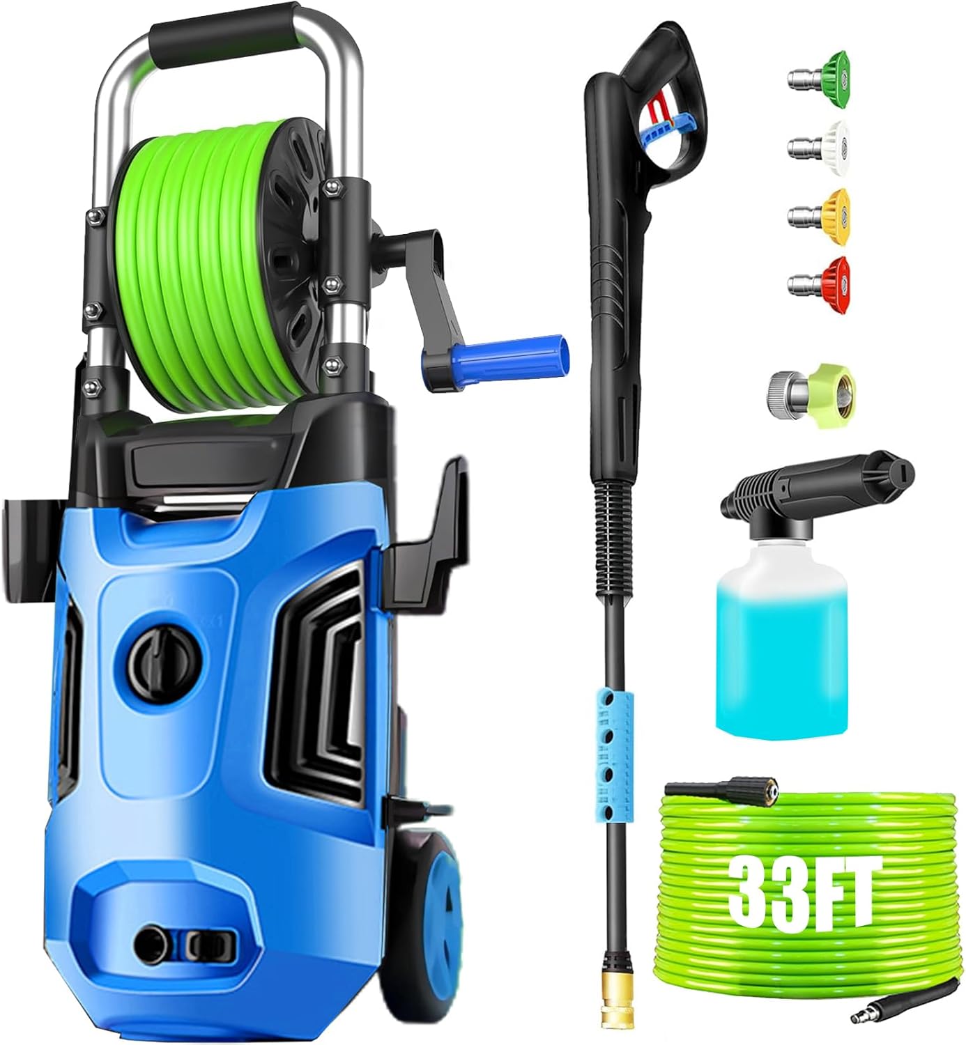 Electric Pressure Washer 4800 PSI for Home and Car Cleaning