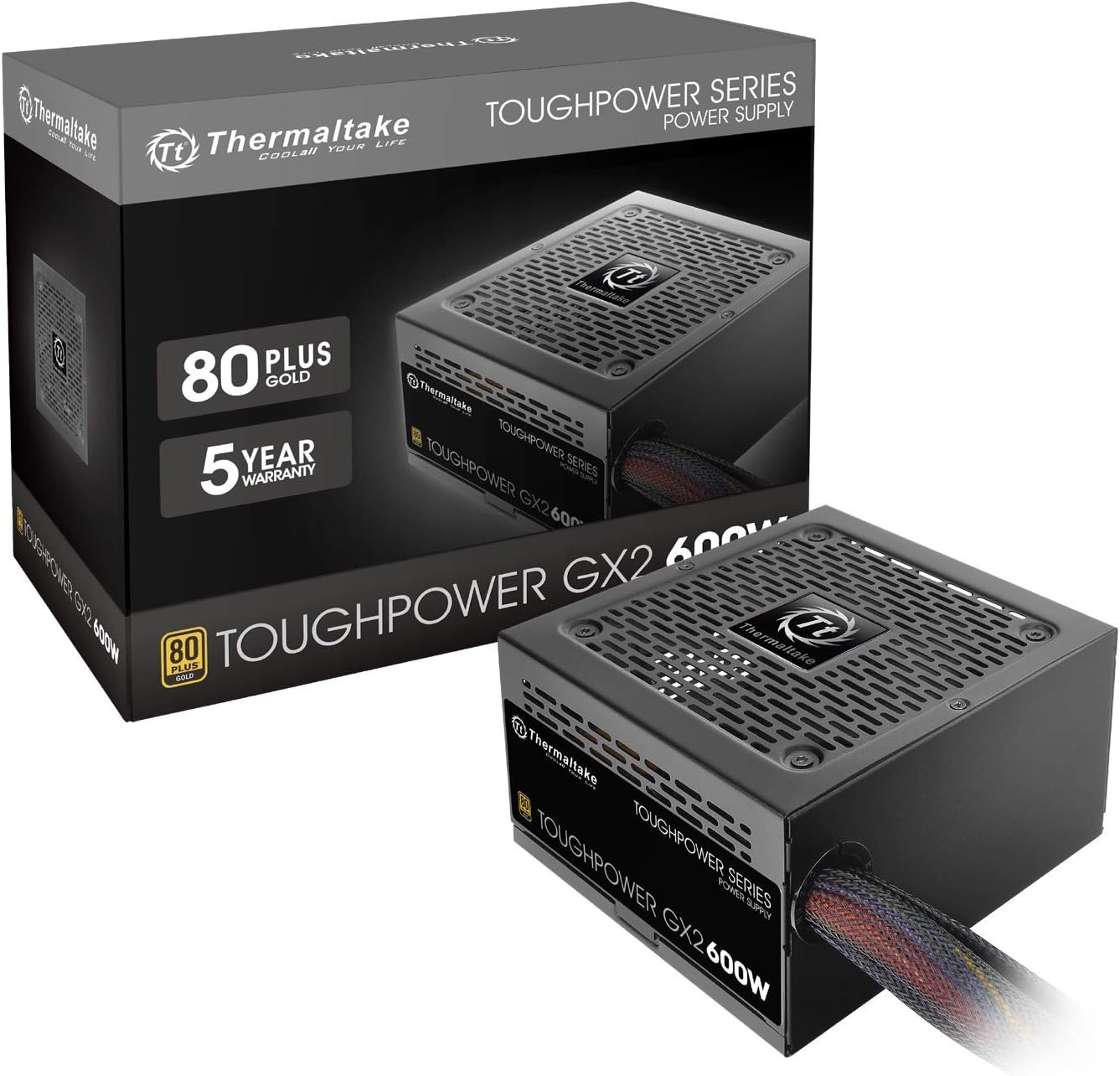 Thermaltake Toughpower GX2 600W Power Supply for Gaming