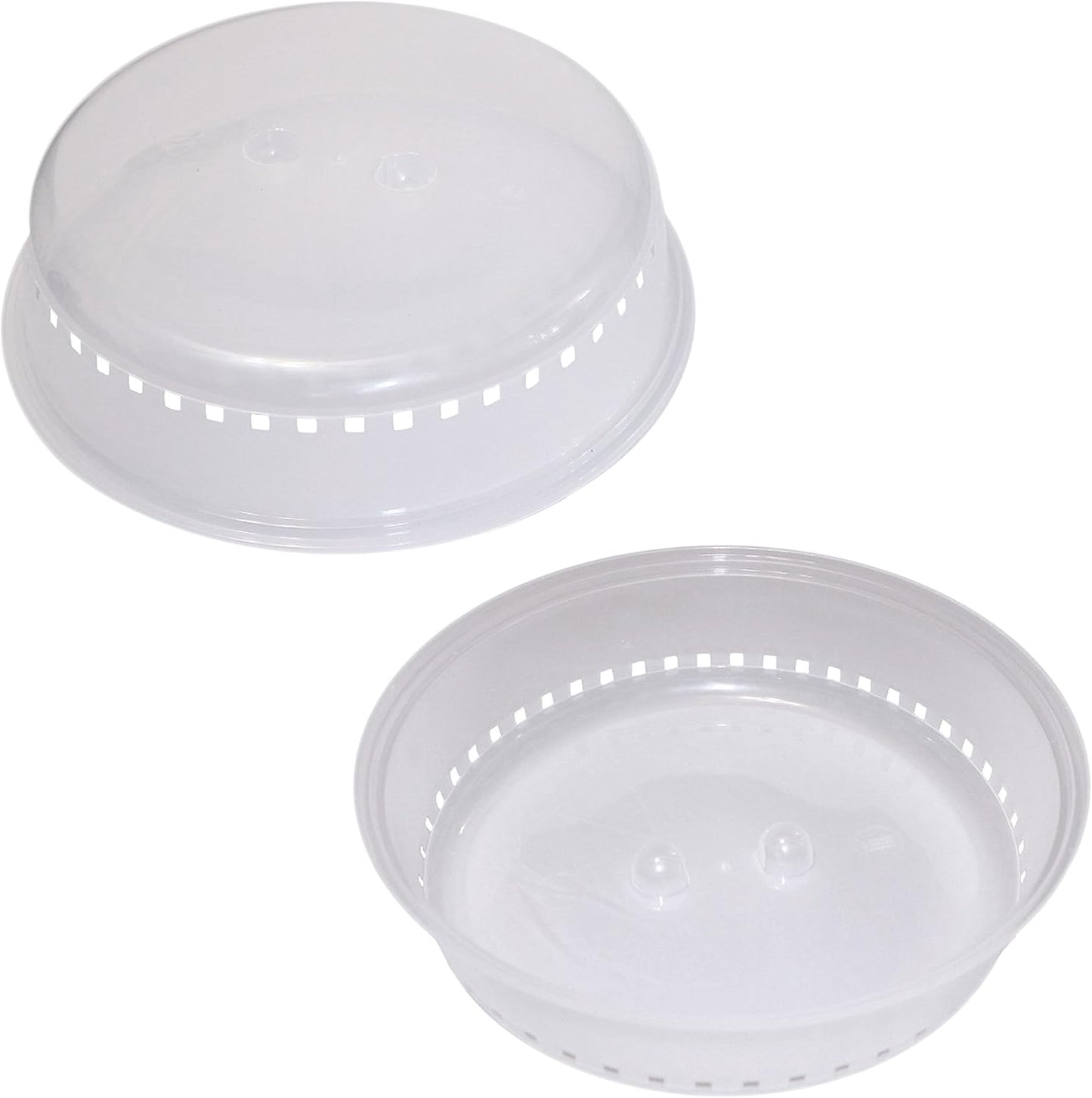 Set of 2 Chef Craft 9.5 Microwave Plate Covers - Keep Food Fresh