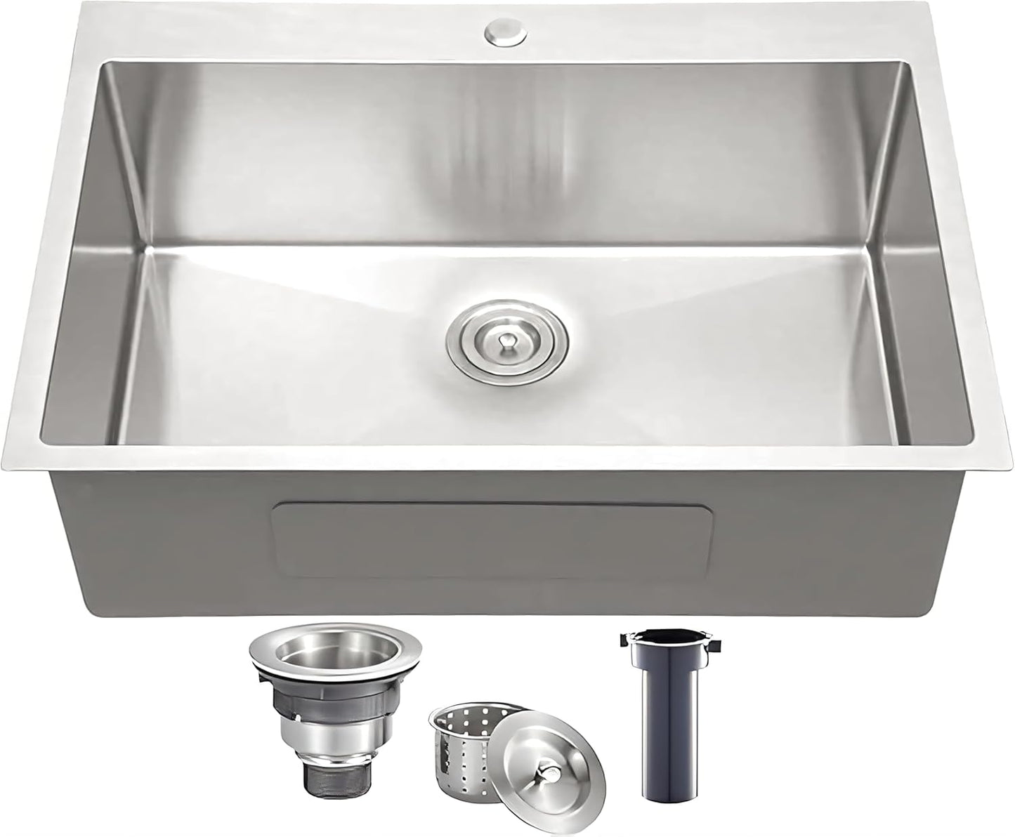 VCCUCINE 25x22 Inch Drop in Kitchen Sink for Modern Homes