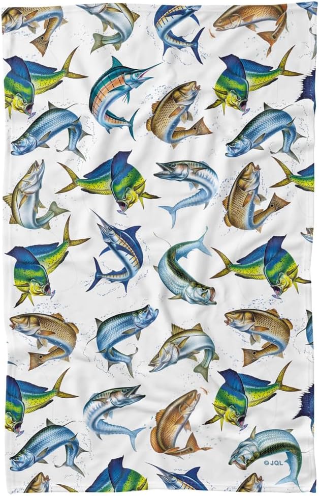 Cozy LOGOVISION Gamefish Fleece Blanket