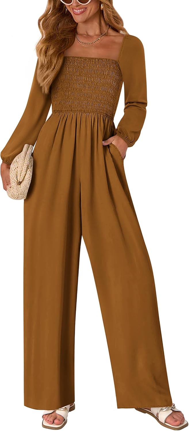 Stylish KIRUNDO Jumpsuits for Women with Pockets and Comfort