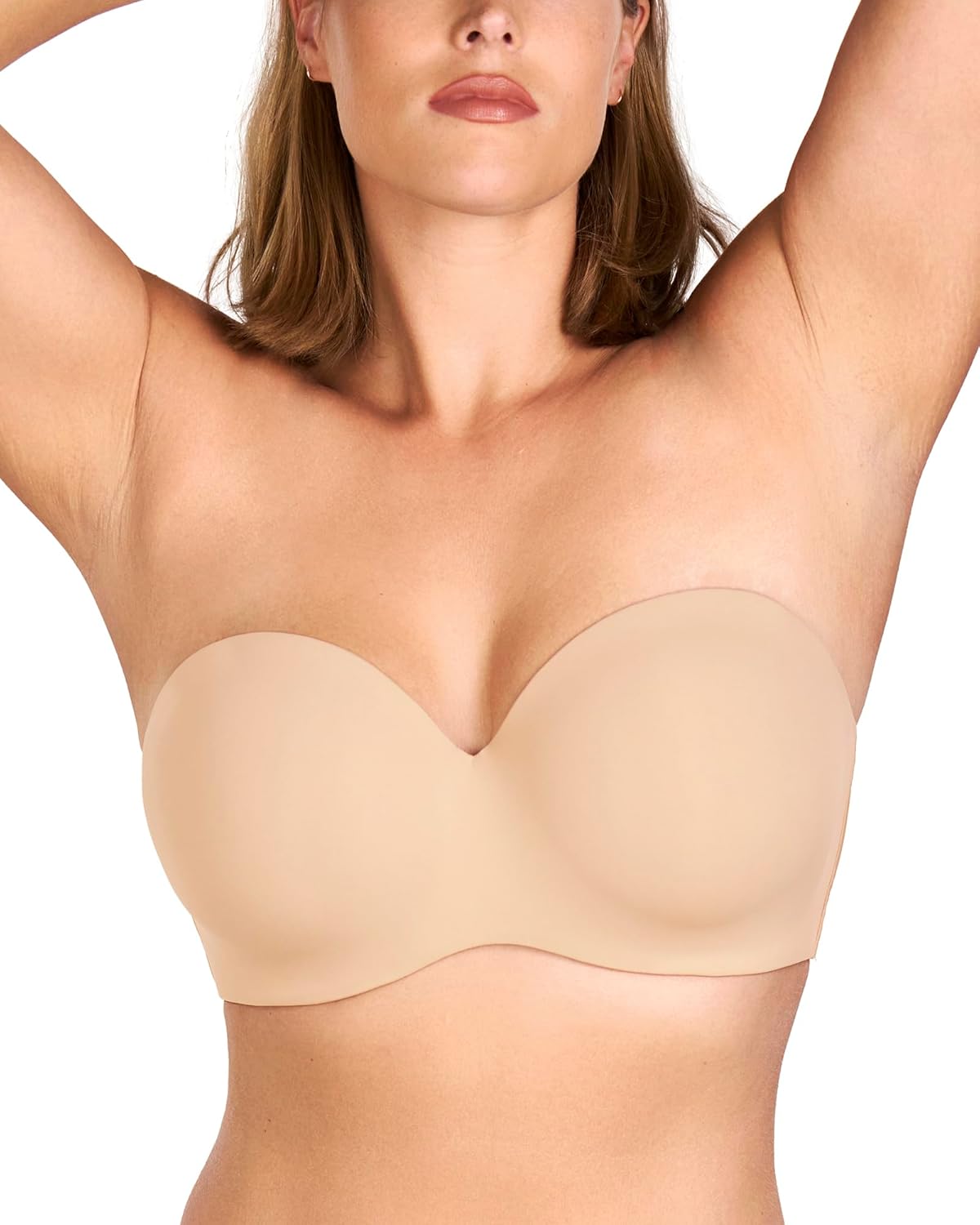 HSIA Strapless Bra for Women Large Bust Seamless Comfort Fit