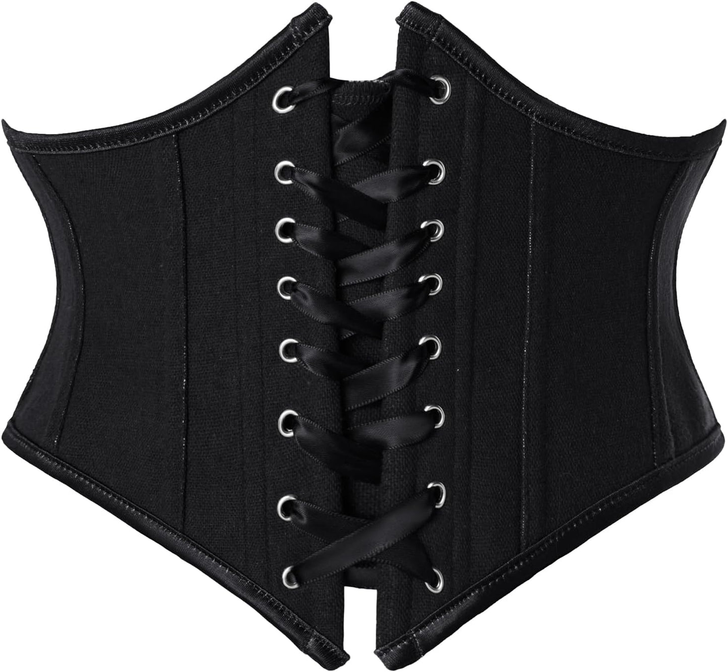 Scarlet Darkness Corset Belt for Women with Floral Lace Design