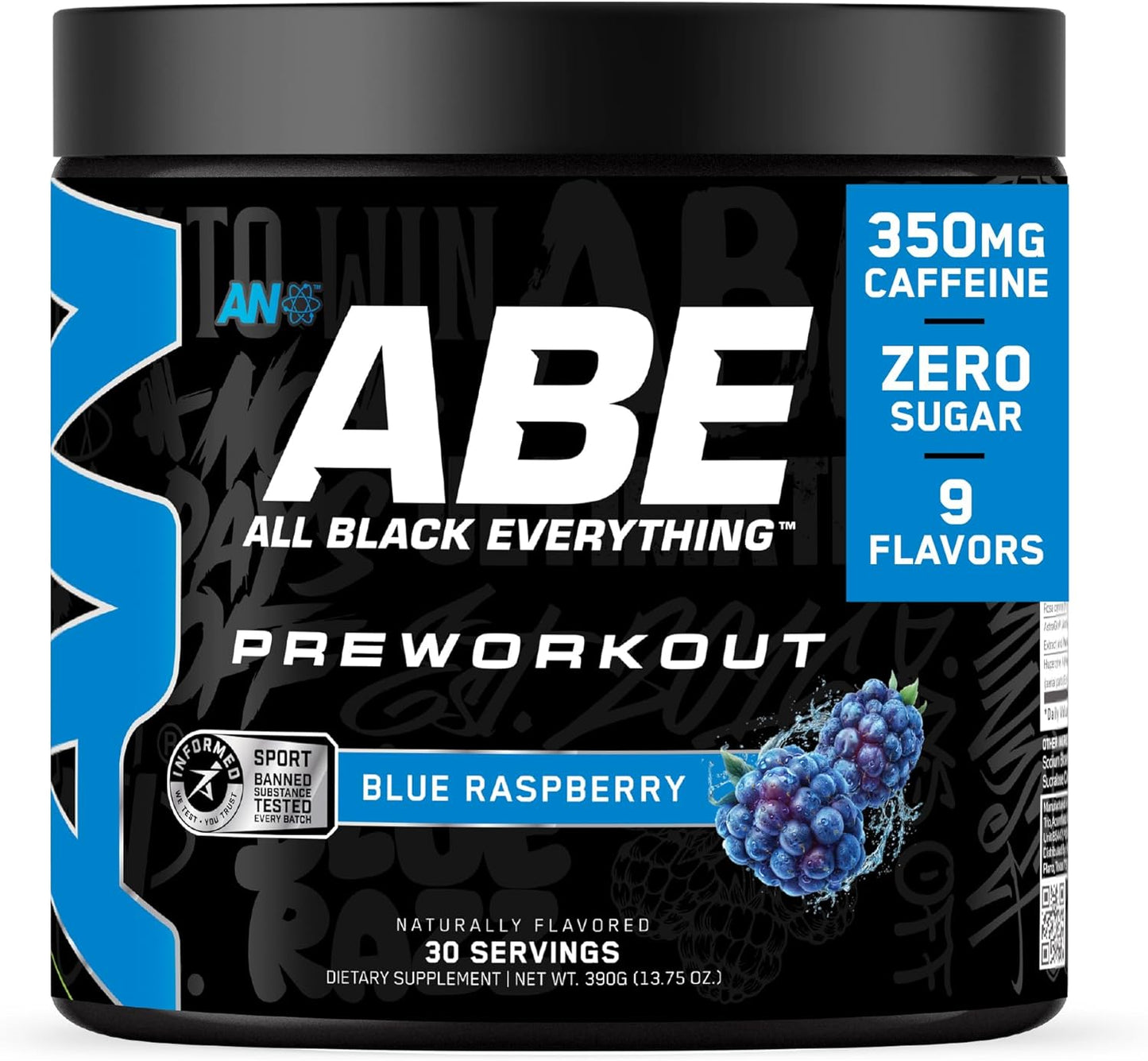 All Black Everything Pre Workout Powder for Peak Performance