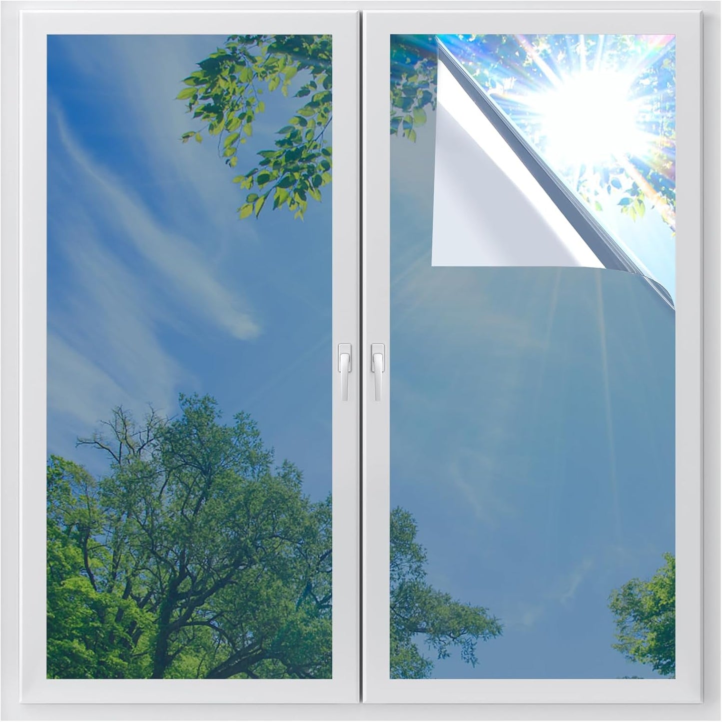 LUTE One Way Daytime Privacy Window Film for Home Use