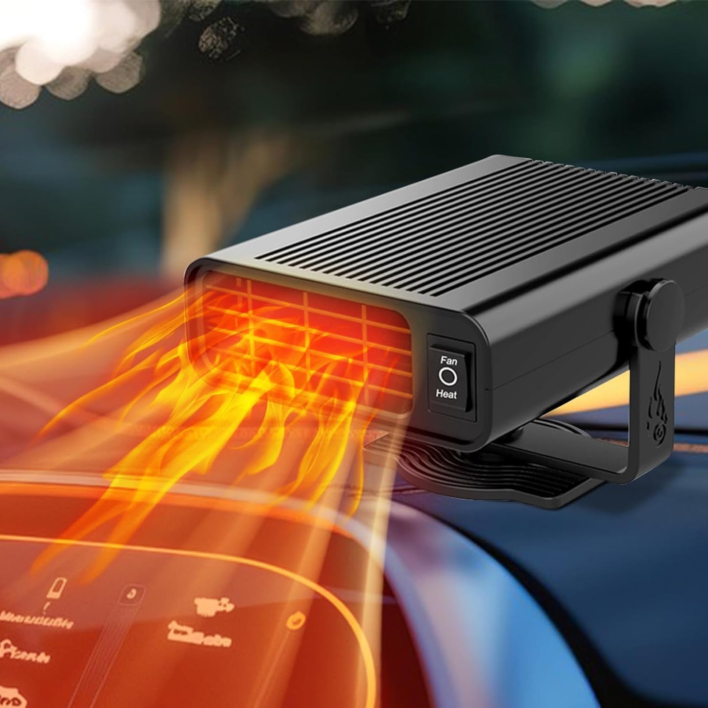 Stay Cozy on the Go with Lvsnro Car Heater!