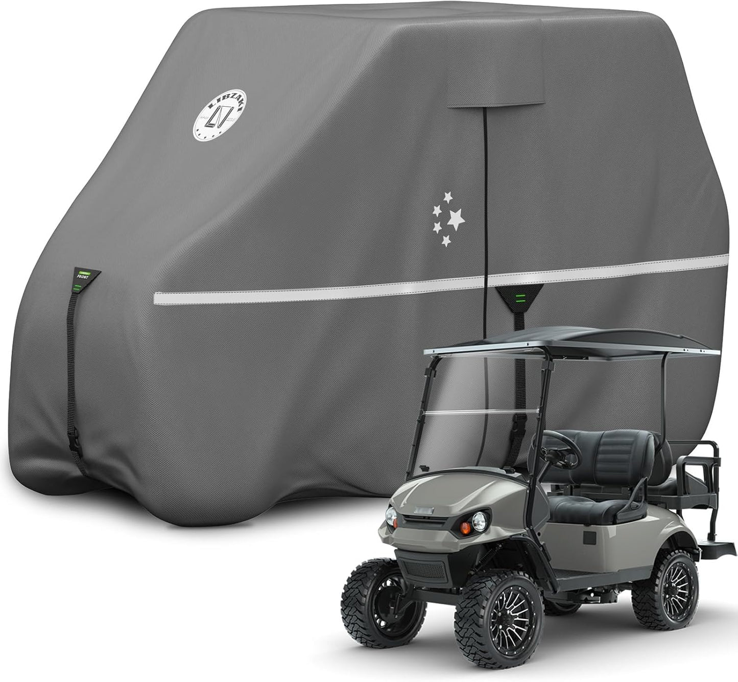 Waterproof Golf Cart Cover for Yamaha, Honda, Club Car, EZGO
