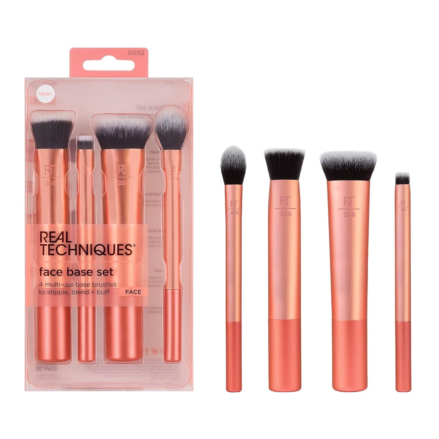 Real Techniques Face Makeup Brush Set: Blend, Buff, Sculpt