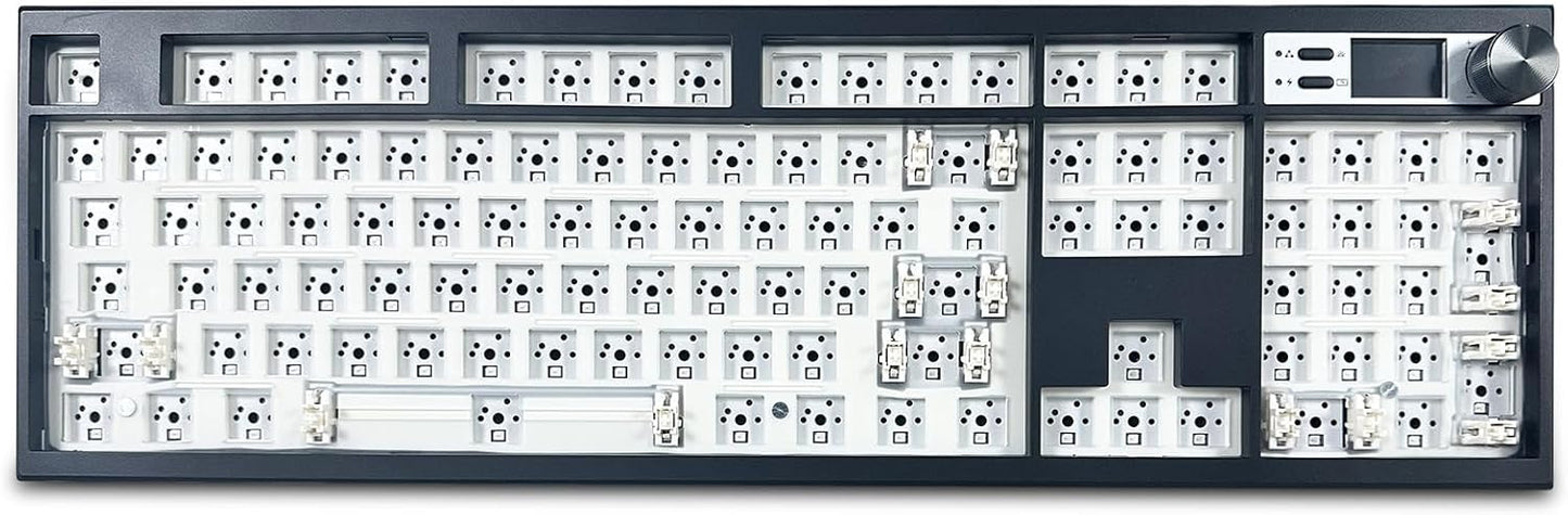 GMK104 Mechanical Keyboard Kit with Screen & Knob for Gaming