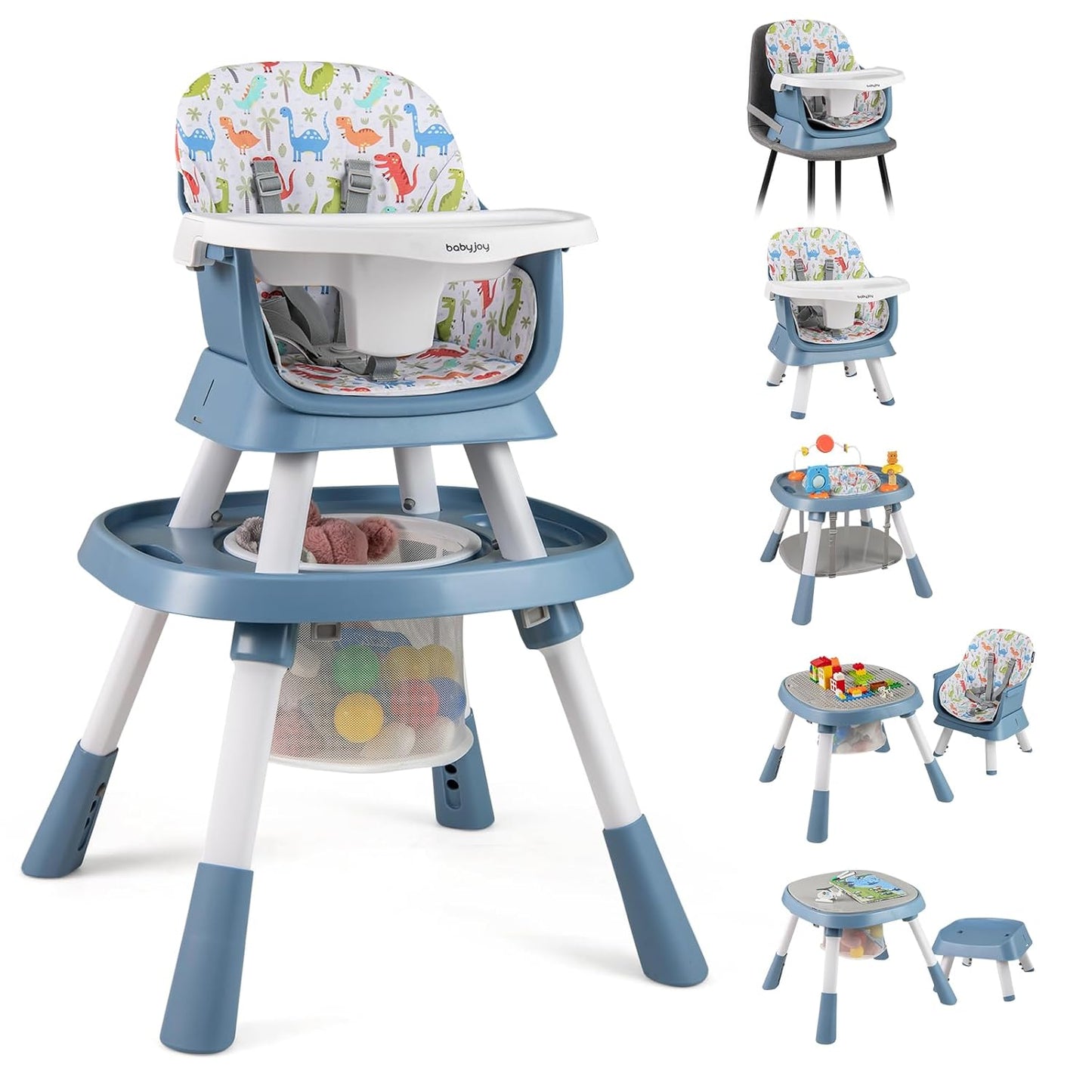 16 in 1 Convertible High Chair for Babies and Toddlers