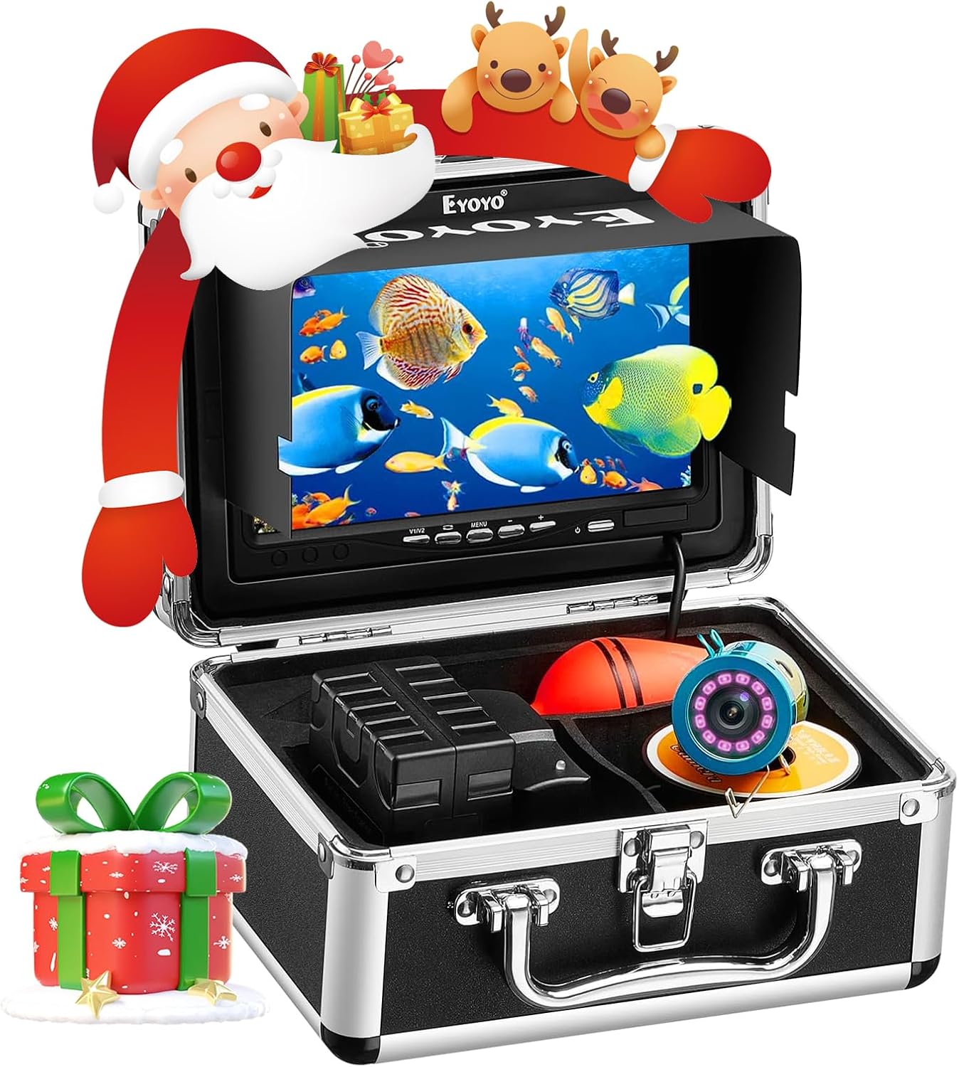 Eyoyo 7 LCD Fish Finder Camera - 1000TVL, Waterproof, Infrared Lights
