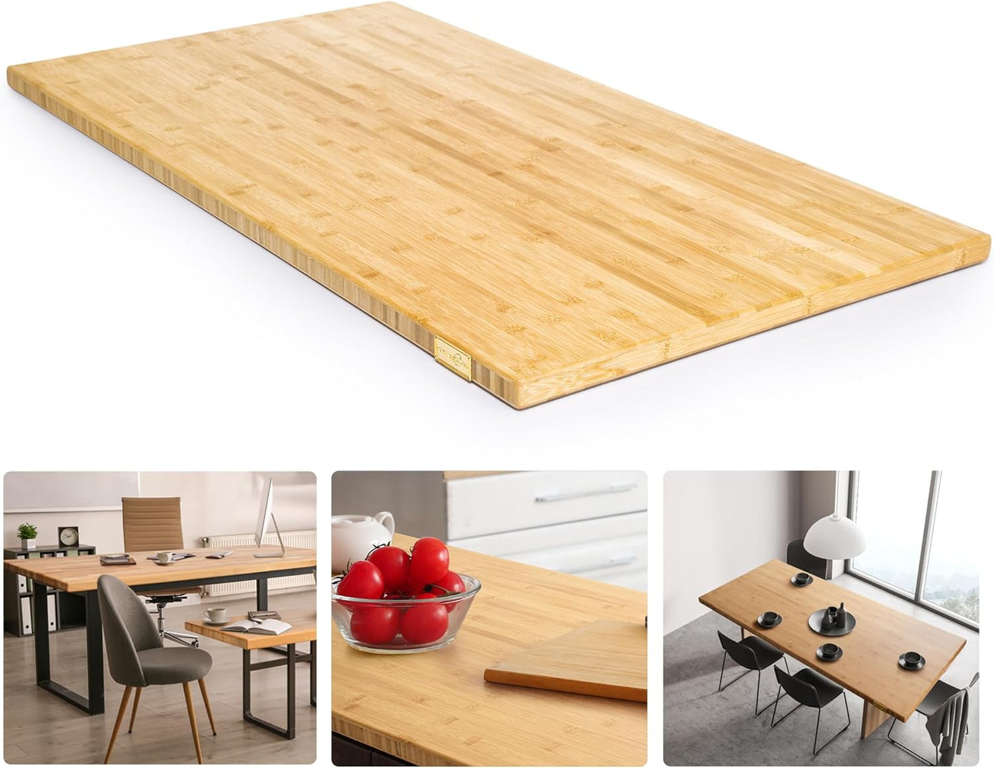 48x25 Butcher Block Countertop for Kitchen and DIY Projects