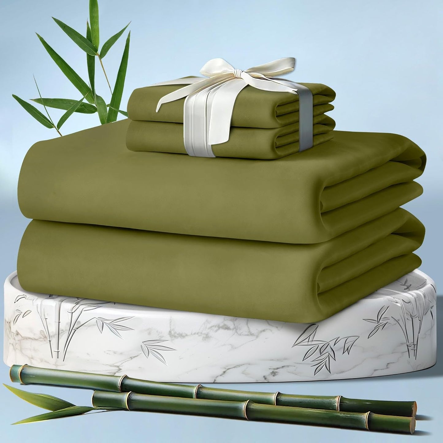 Viscose Derived from Bamboo Sheets Queen Size for Ultimate Comfort