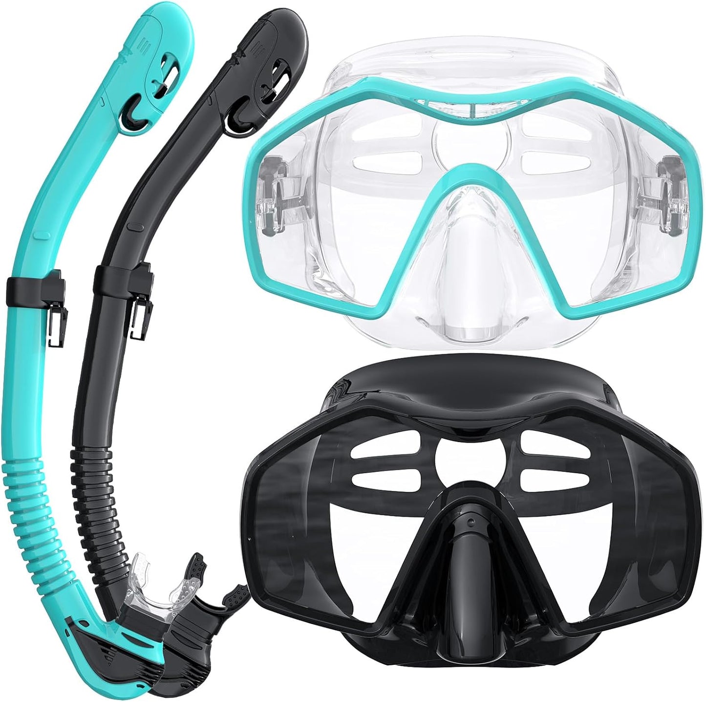 Skarif Anti-Fog Snorkel Set - 180 Panoramic View