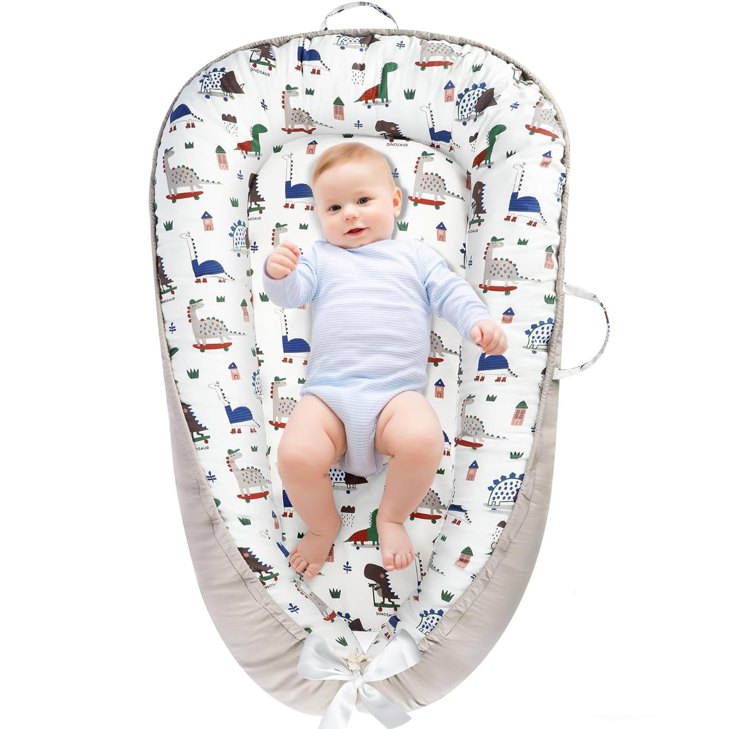 Breathable Baby Lounger - Cozy Nest for Newborns