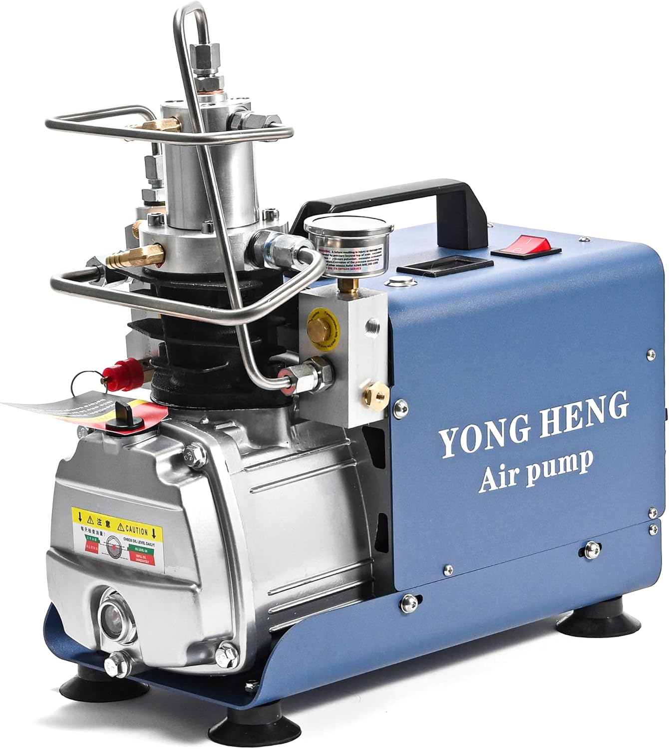 Electric High Pressure Air Pump: 4500 PSI Auto Shut-off