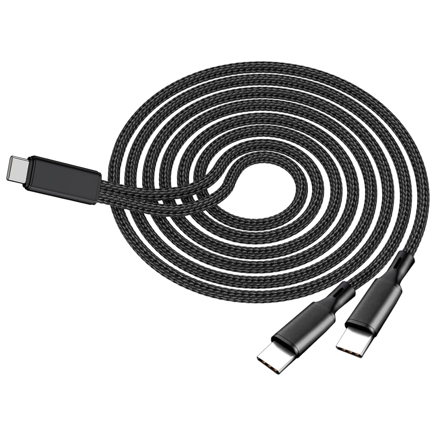 Xuomuen USB-C Dual Splitter Cable: Charge Multiple Devices Easily!