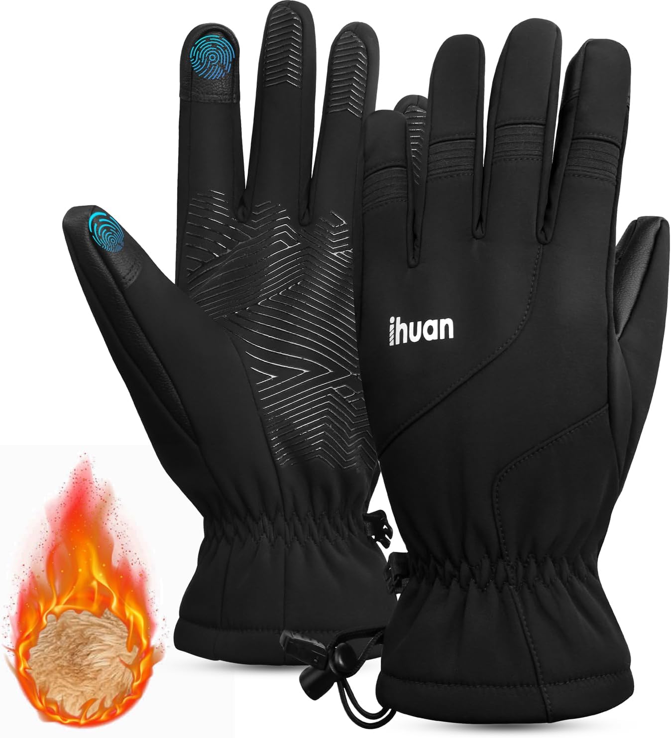 Winter Waterproof Touch Screen Gloves - Stay Warm & Dry!