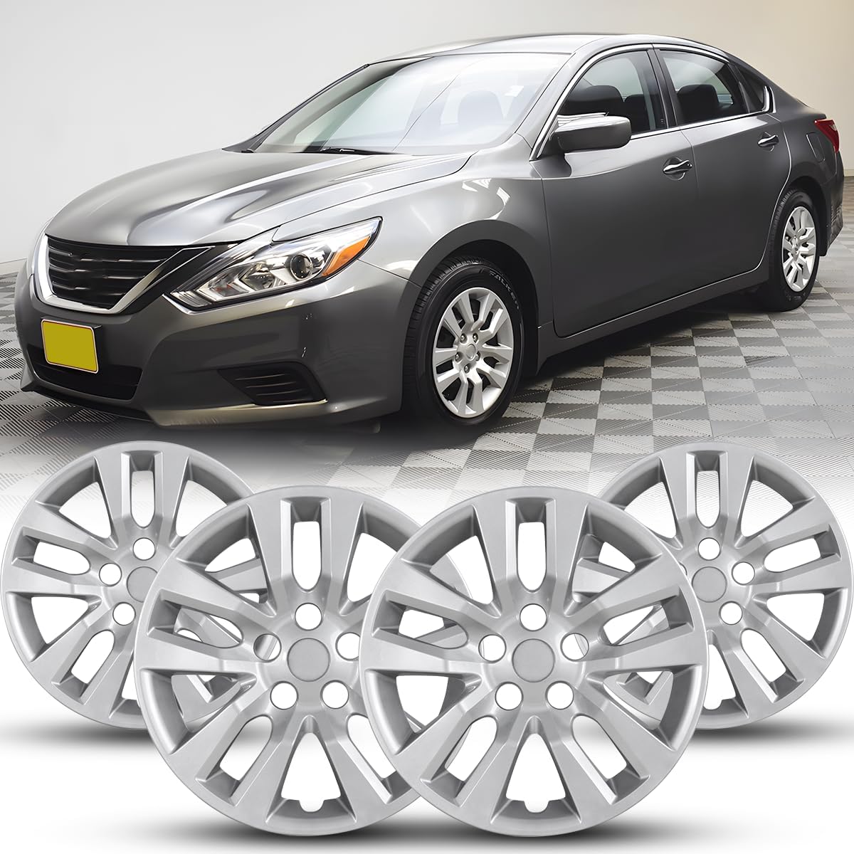 Winjet Hubcaps 16 Inch Wheel Covers for Nissan Altima Sedan