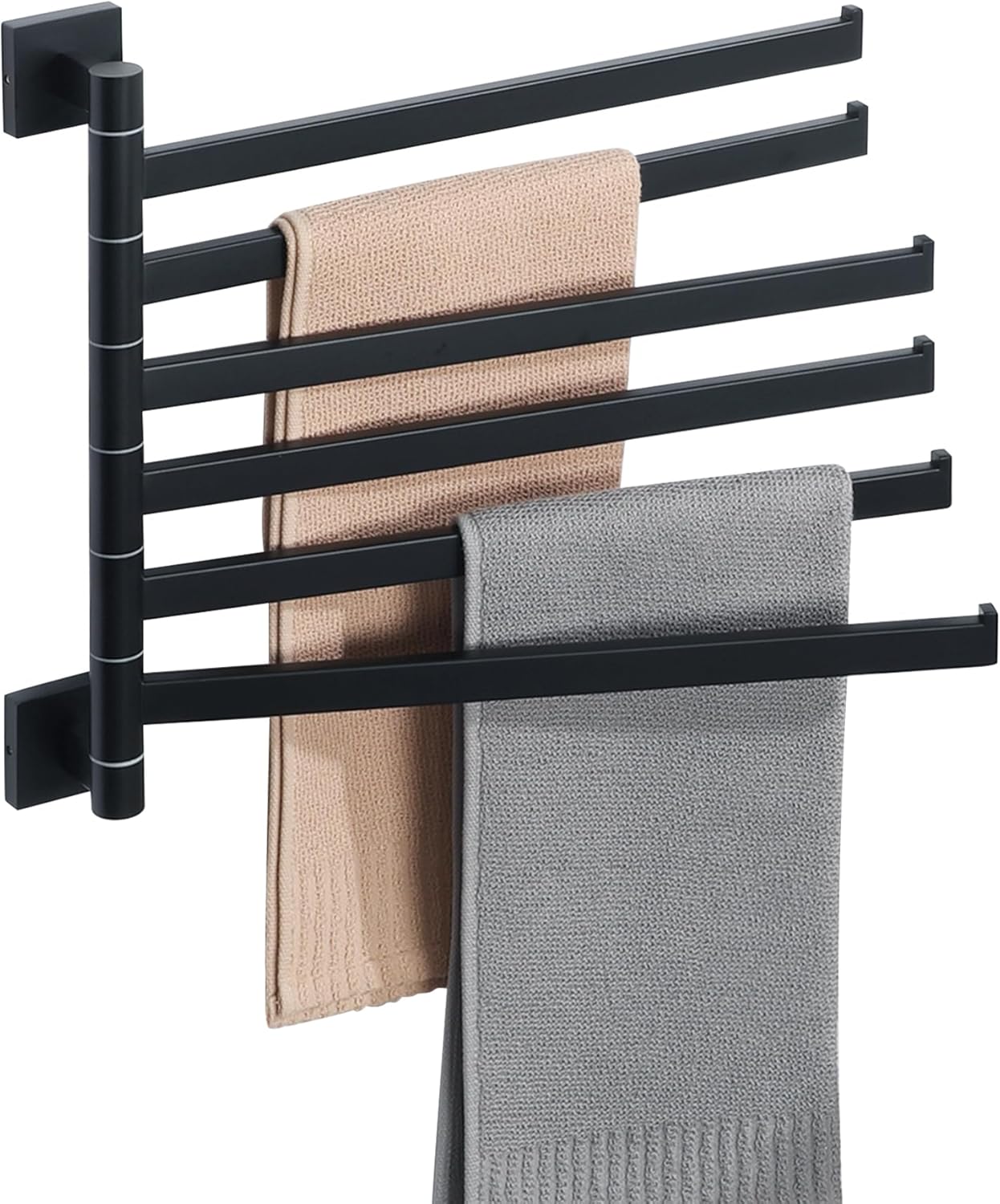 Alise Swivel Towel Bars for Space Saving in Bathroom & Kitchen
