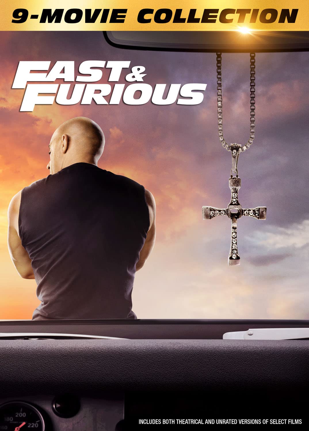 Fast & Furious 9-Movie Collection on DVD for Action Lovers