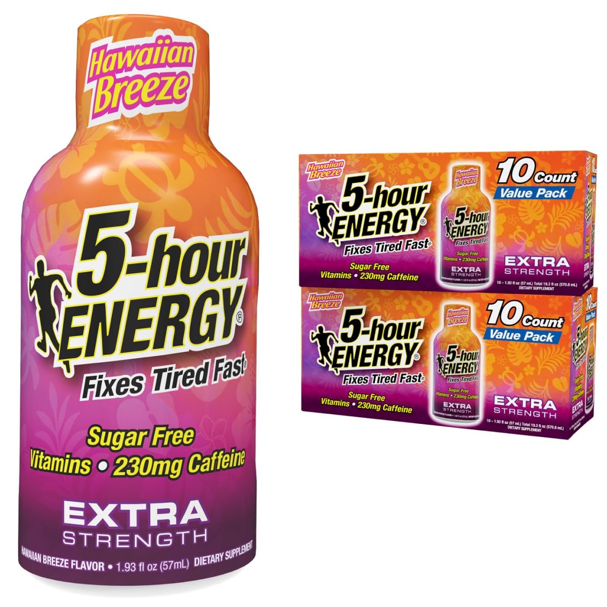 5-hour ENERGY Extra Strength Energy Shot for Quick Boost