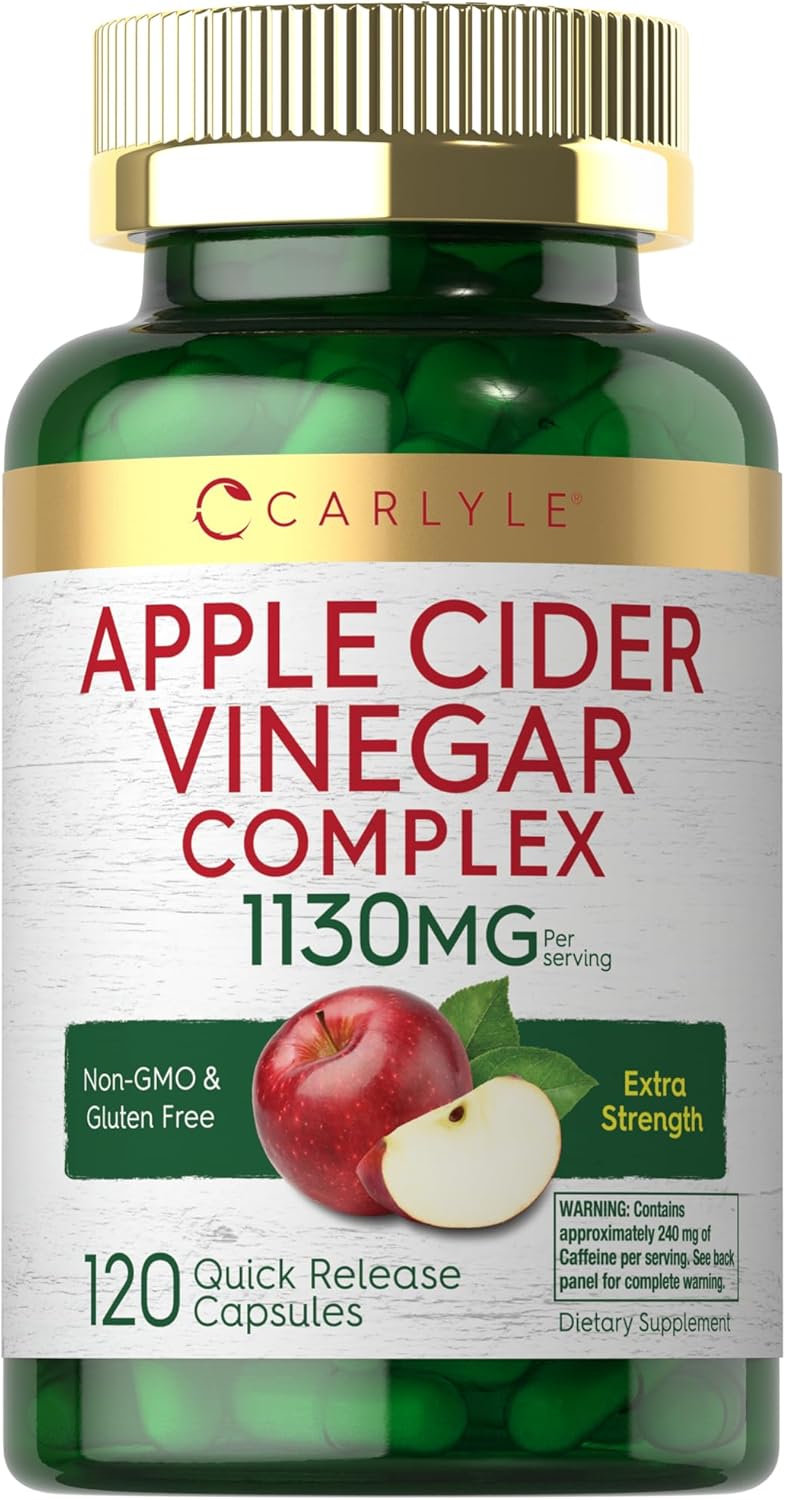 Apple Cider Capsules | with Cayenne & Ginger