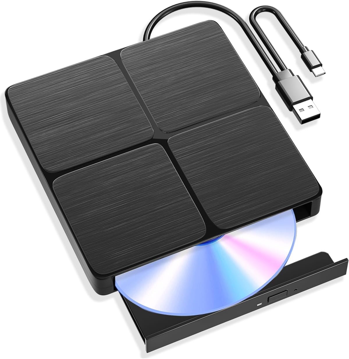 Portable 3D Blu Ray Drive - Fast Blu-ray Read/Write