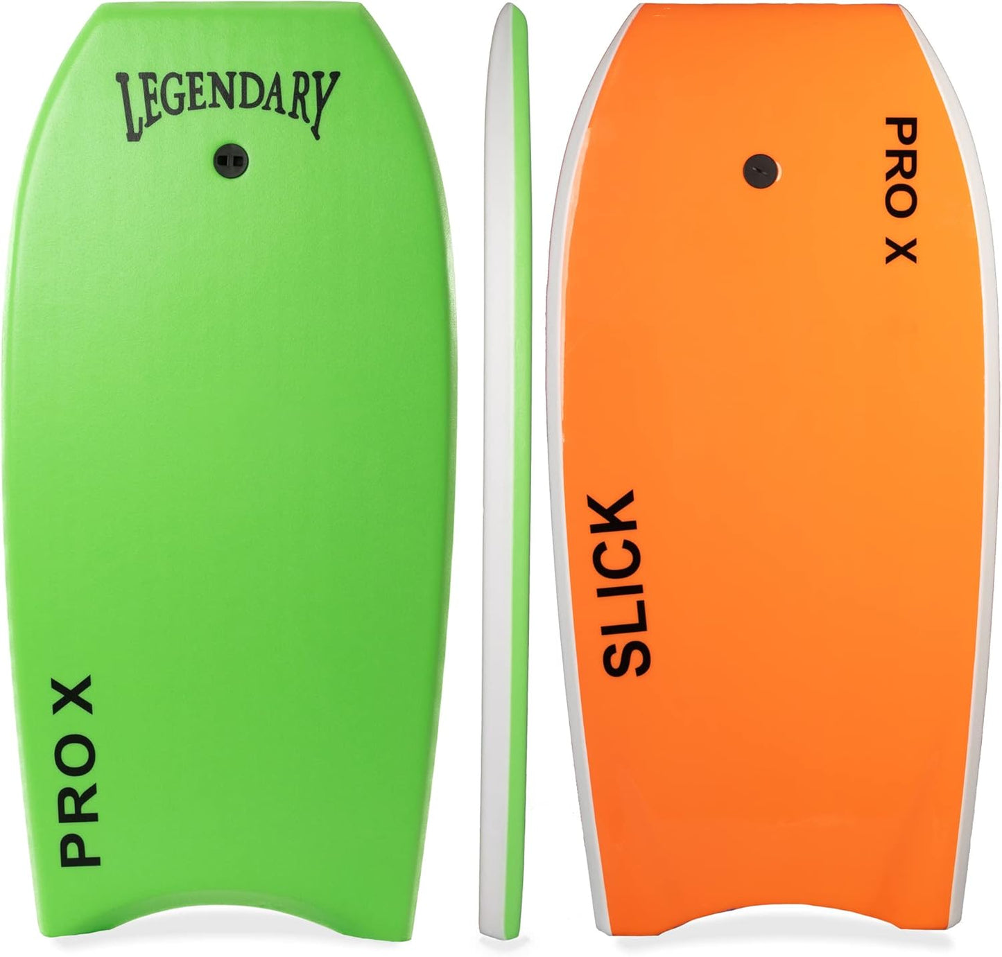Legendary Pro X Bodyboard for Beach Fun with Hard Slick Bottom