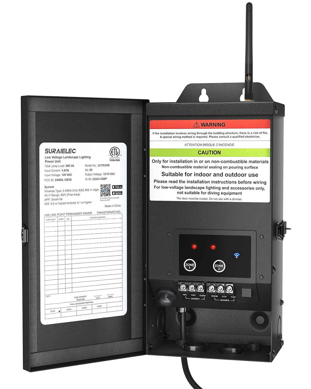SURAIELEC 300W Wi-Fi Low Voltage Landscape Transformer Review