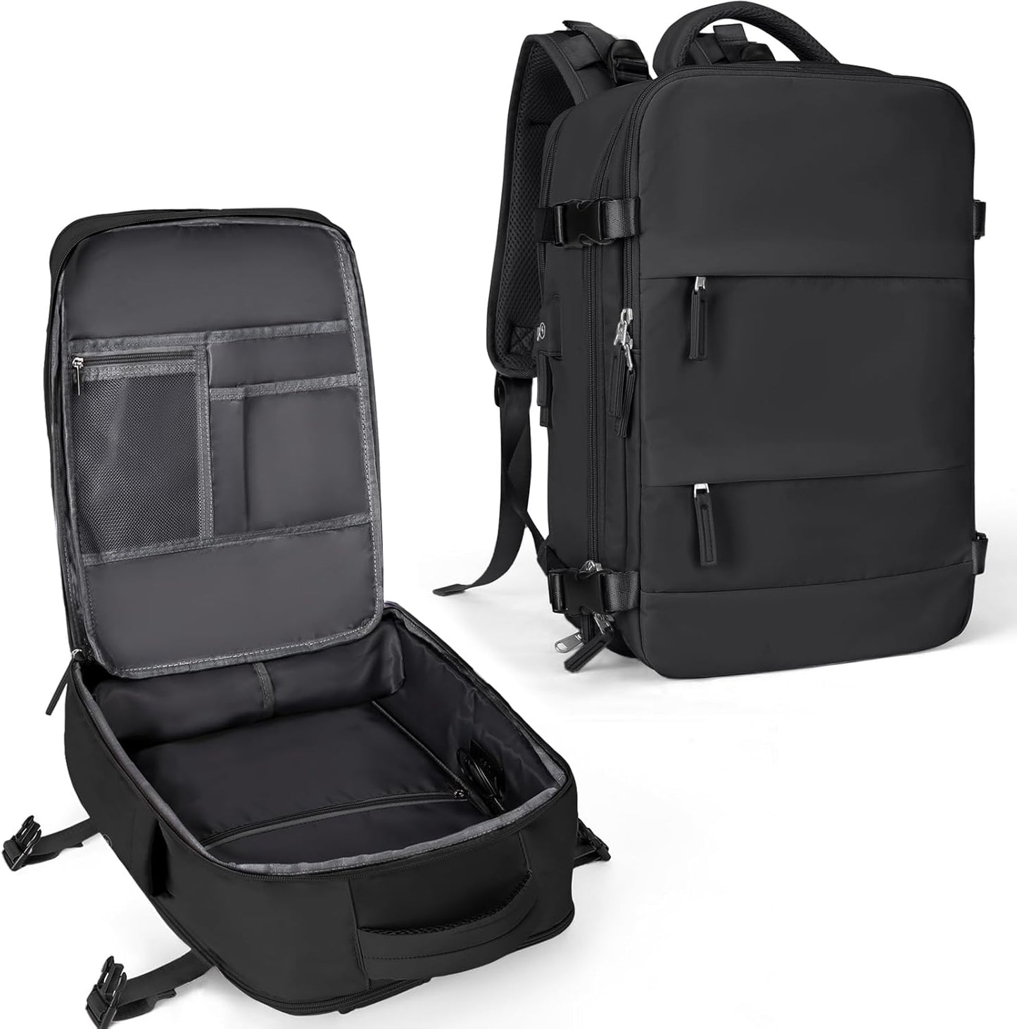 Large Travel Backpack for Women and Men - Waterproof Rucksack