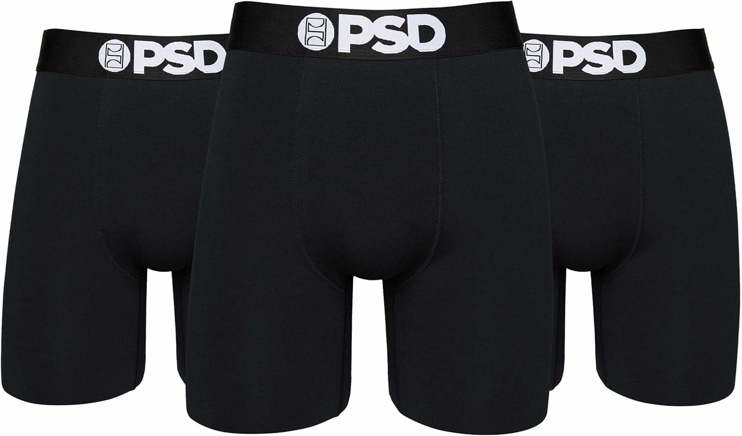 PSD Men's Warface Emerald 3-Pack Boxer Briefs for Comfort