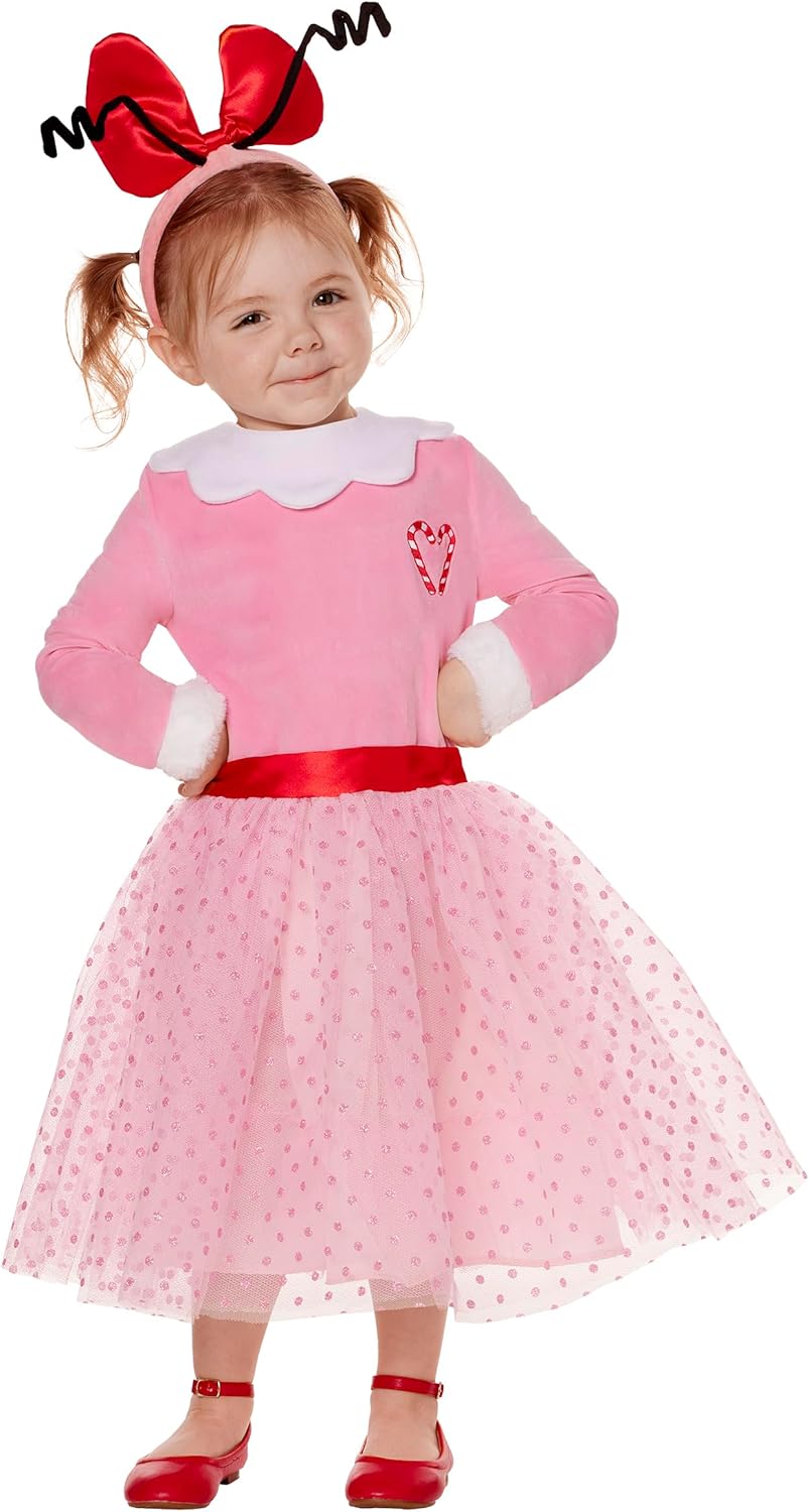 Toddler Cindy Lou Who Costume from The Grinch - Pink Perfection