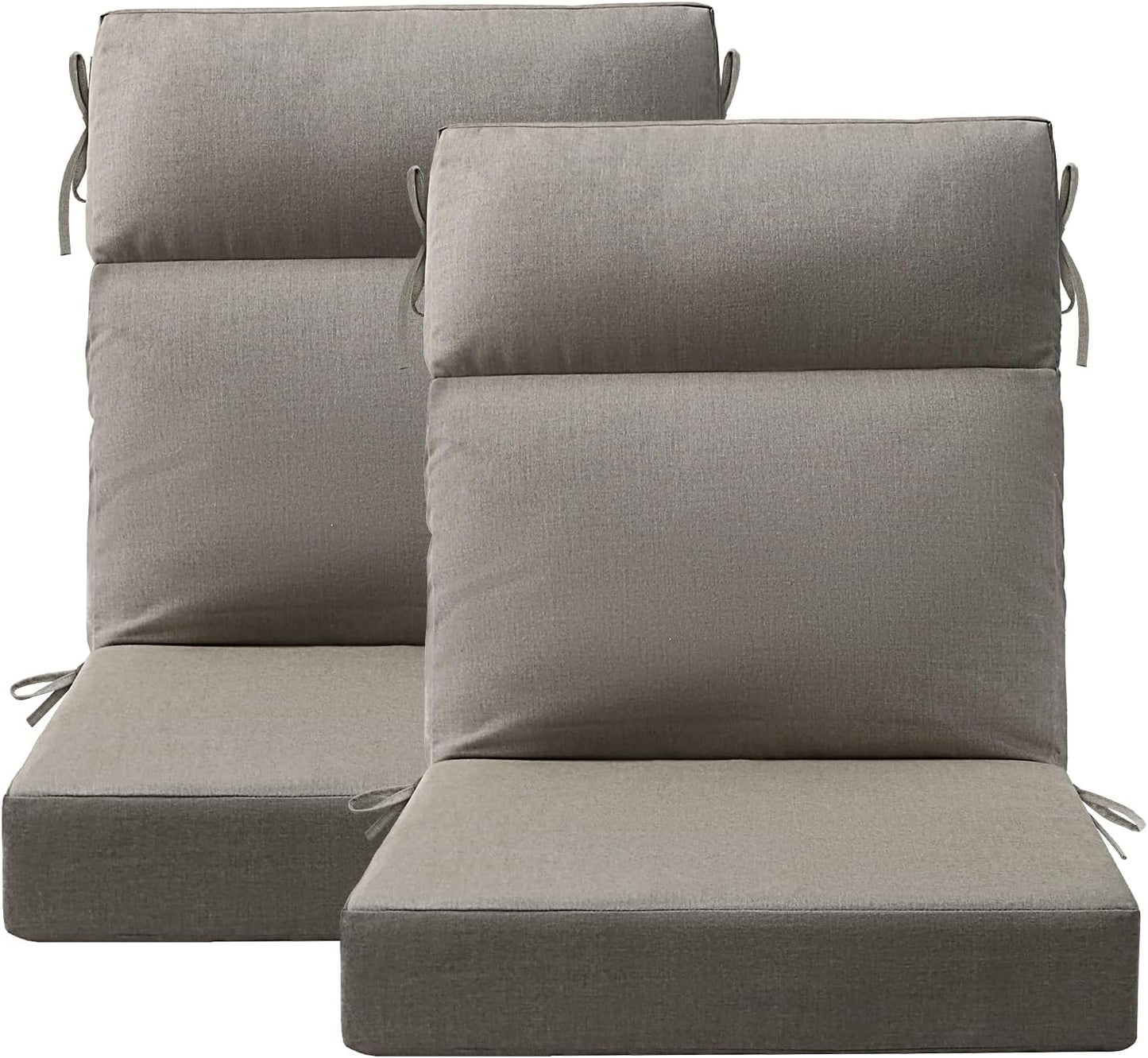 Sunbrella Outdoor High Back Chair Cushion for Patio Furniture