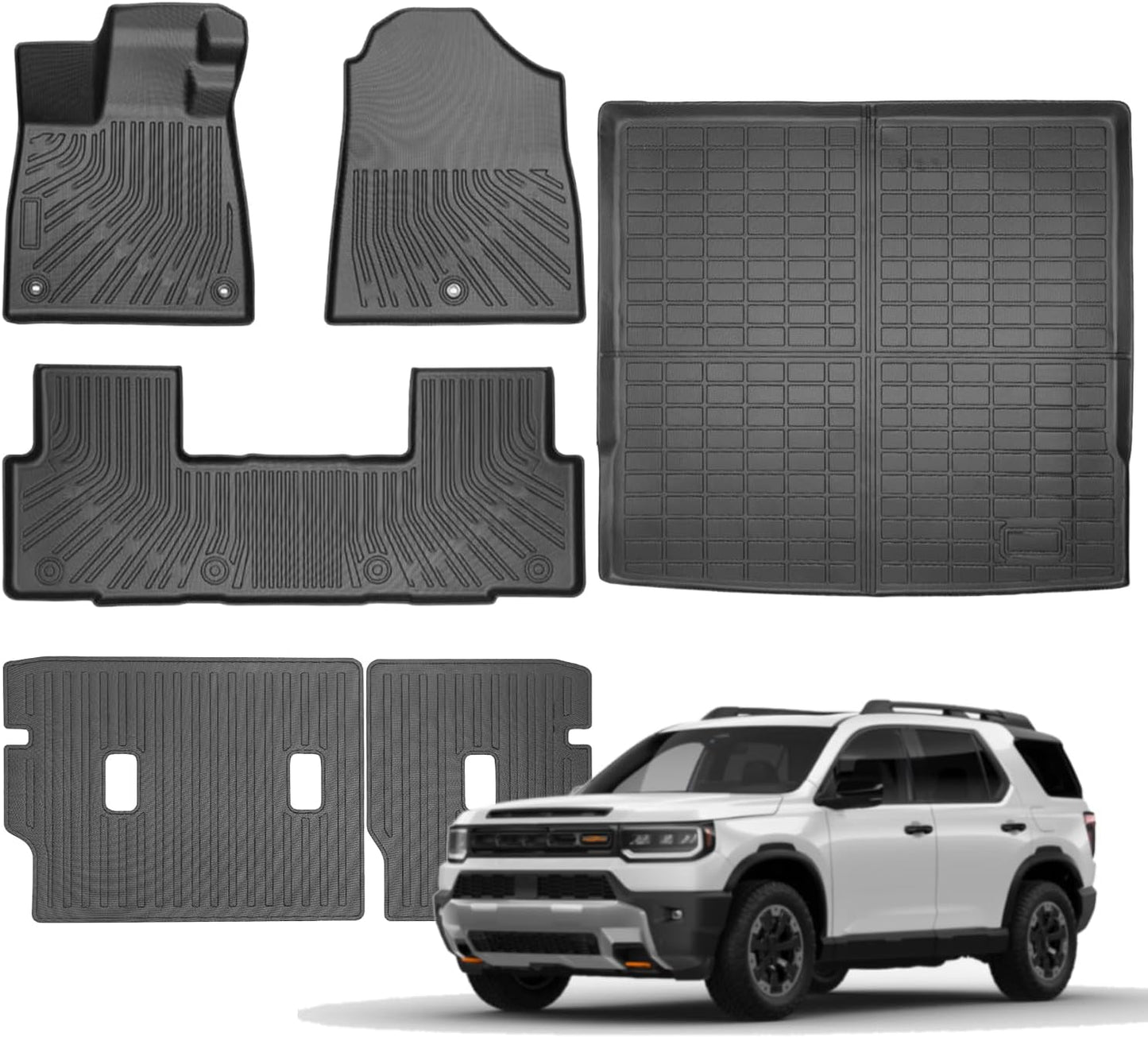 Custom Fit Floor Mats & Cargo Liner for Honda Passport 2026