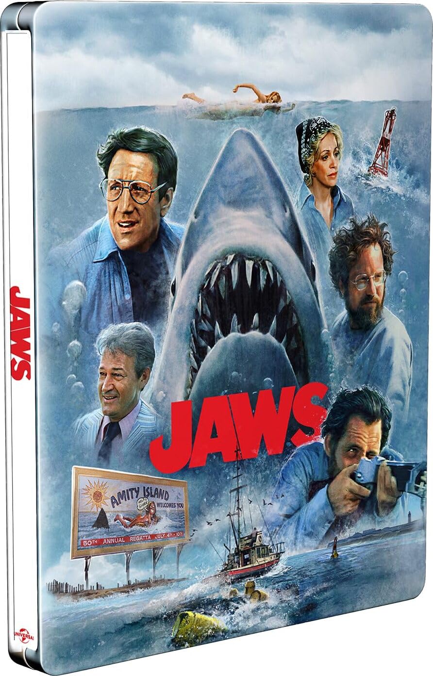 Jaws 50th Anniversary Edition SteelBook 4K Ultra HD Review