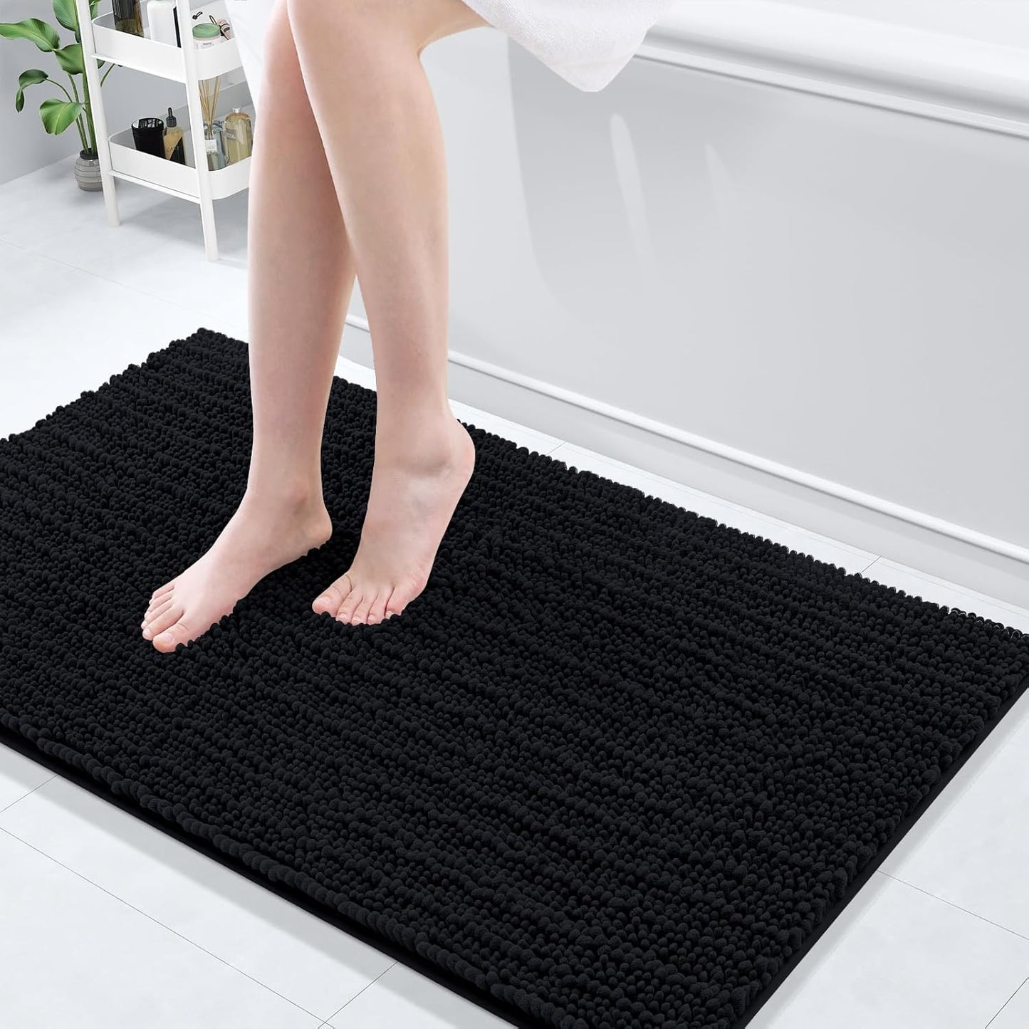 Arotive Luxury Chenille Bathroom Rug Mat for Ultimate Comfort