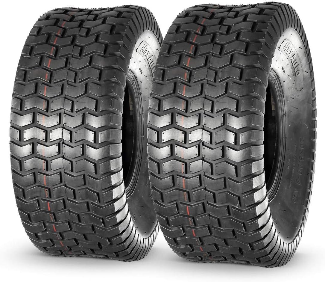 MaxAuto 20x8.00-8 Lawn Mower Tires for Enhanced Performance